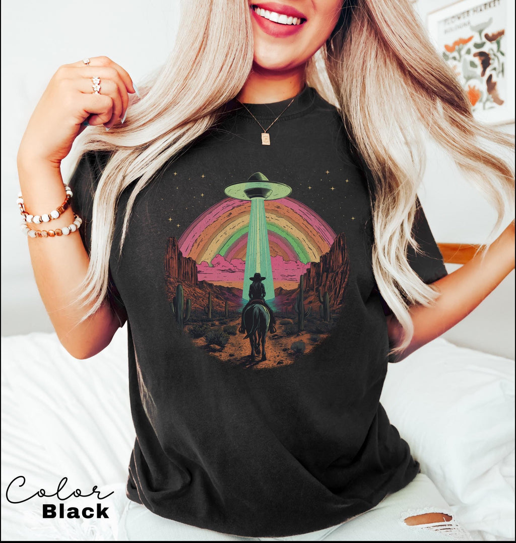 Space Cowgirl Tee Cosmic Cowgirl Shirt Space Cowgirl Outfit Cowgirl Western Graphic Tee Country Girl Shirt ,Cowgirl Shirt,Gift For Her