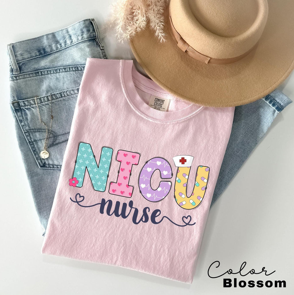 NICU RN Shirt Neonatal ICU Nurse Tshirt, Neonatal Intensive Care Unit Nurse Gift, New Grad Nurse, Nicu Nurse Shirt,