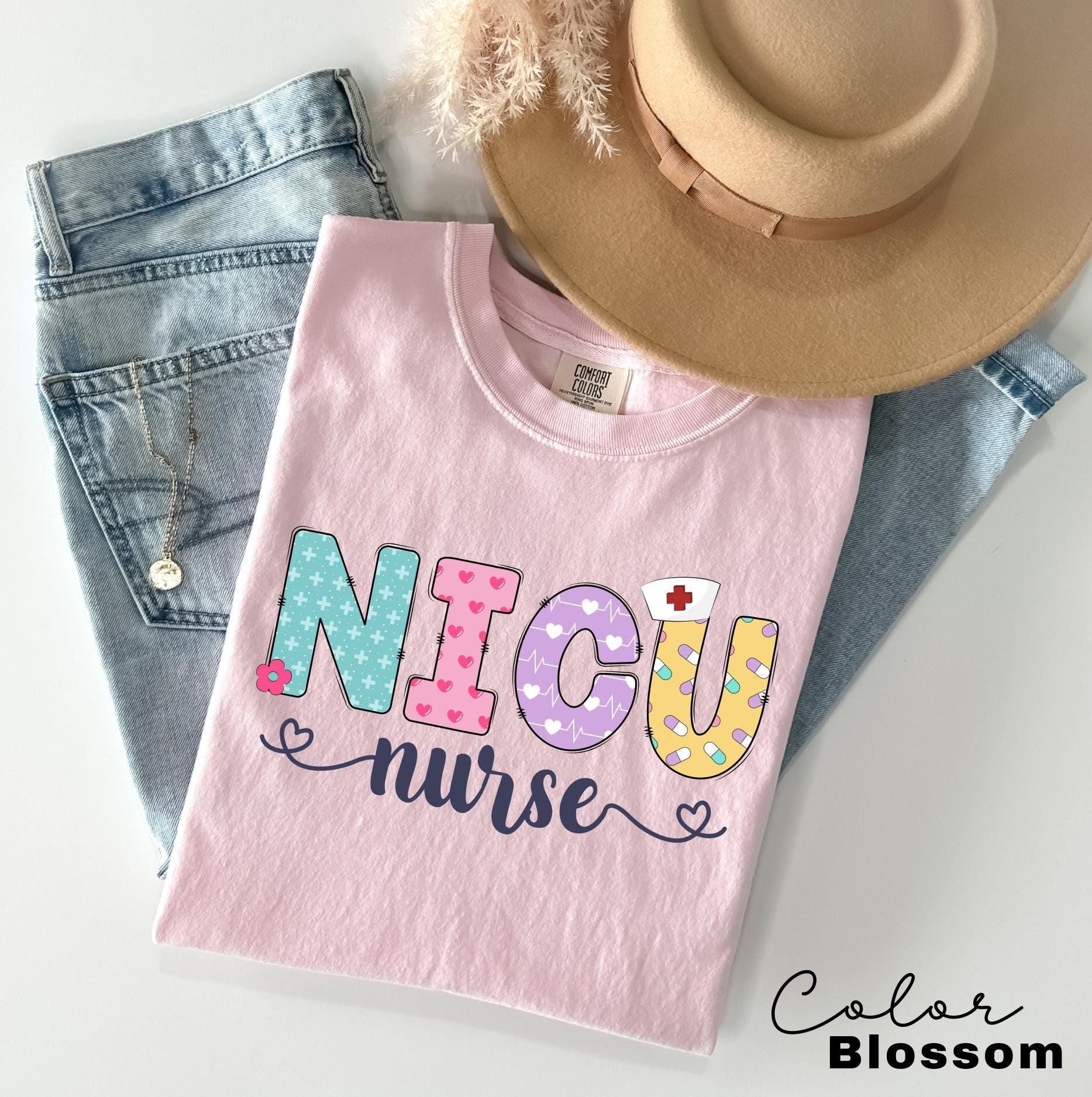 NICU RN Shirt Neonatal ICU Nurse Tshirt, Neonatal Intensive Care Unit Nurse Gift, New Grad Nurse, Nicu Nurse Shirt,