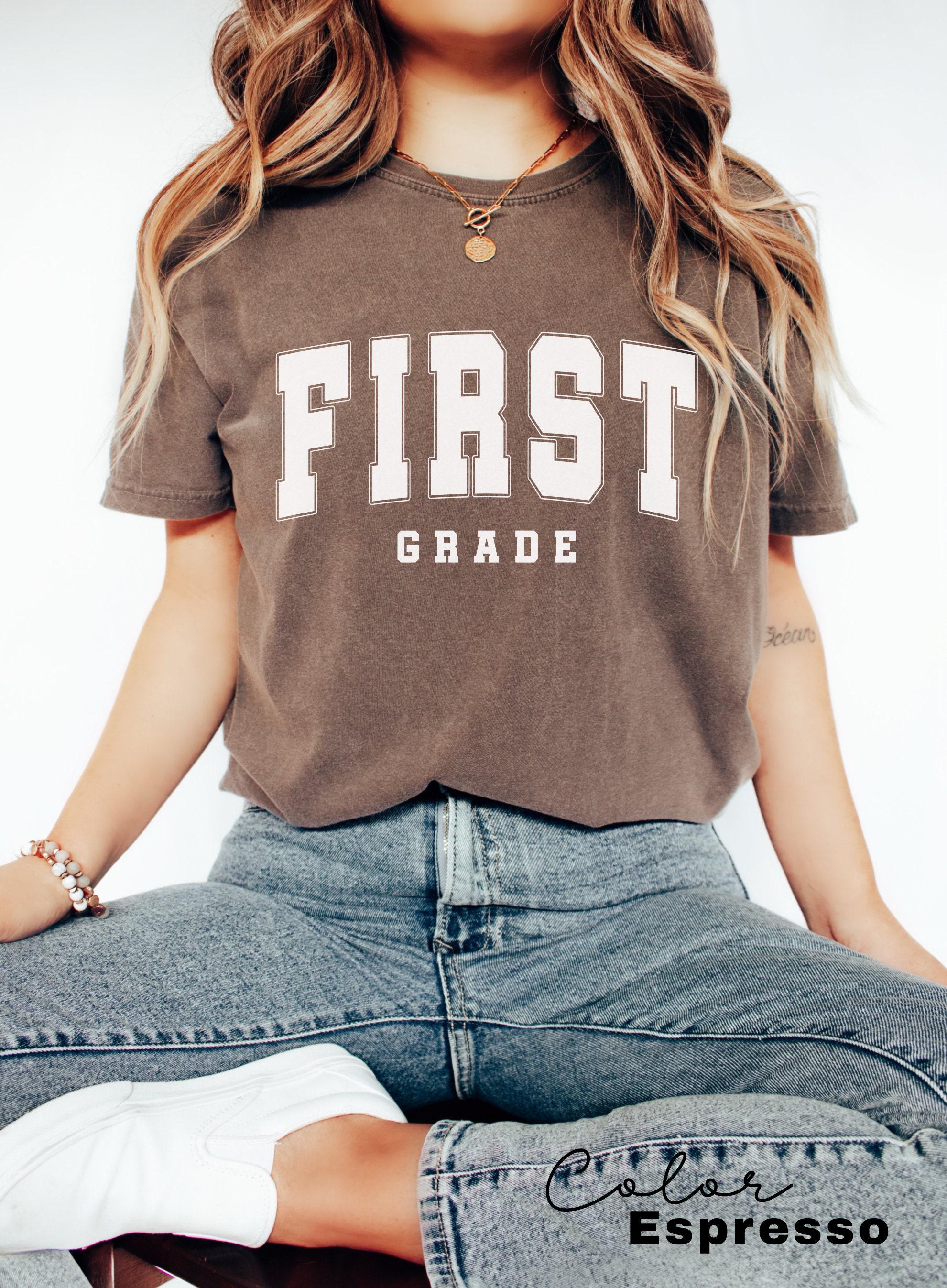 Comfort Colors® First Grade Shirt, First Grade Teacher Team, 1st Grade Teacher Shirt, 1st Grade Shirts, First Grade Crew, First Grade Squad