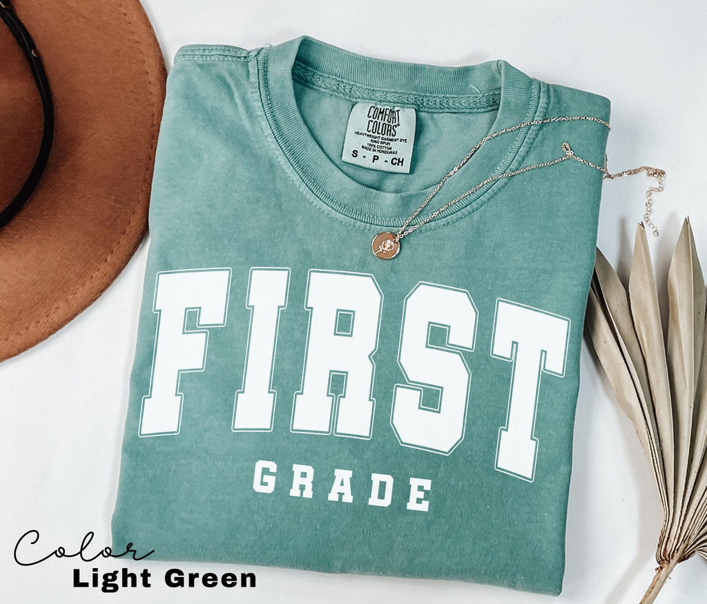 Comfort Colors® First Grade Shirt, First Grade Teacher Team, 1st Grade Teacher Shirt, 1st Grade Shirts, First Grade Crew, First Grade Squad