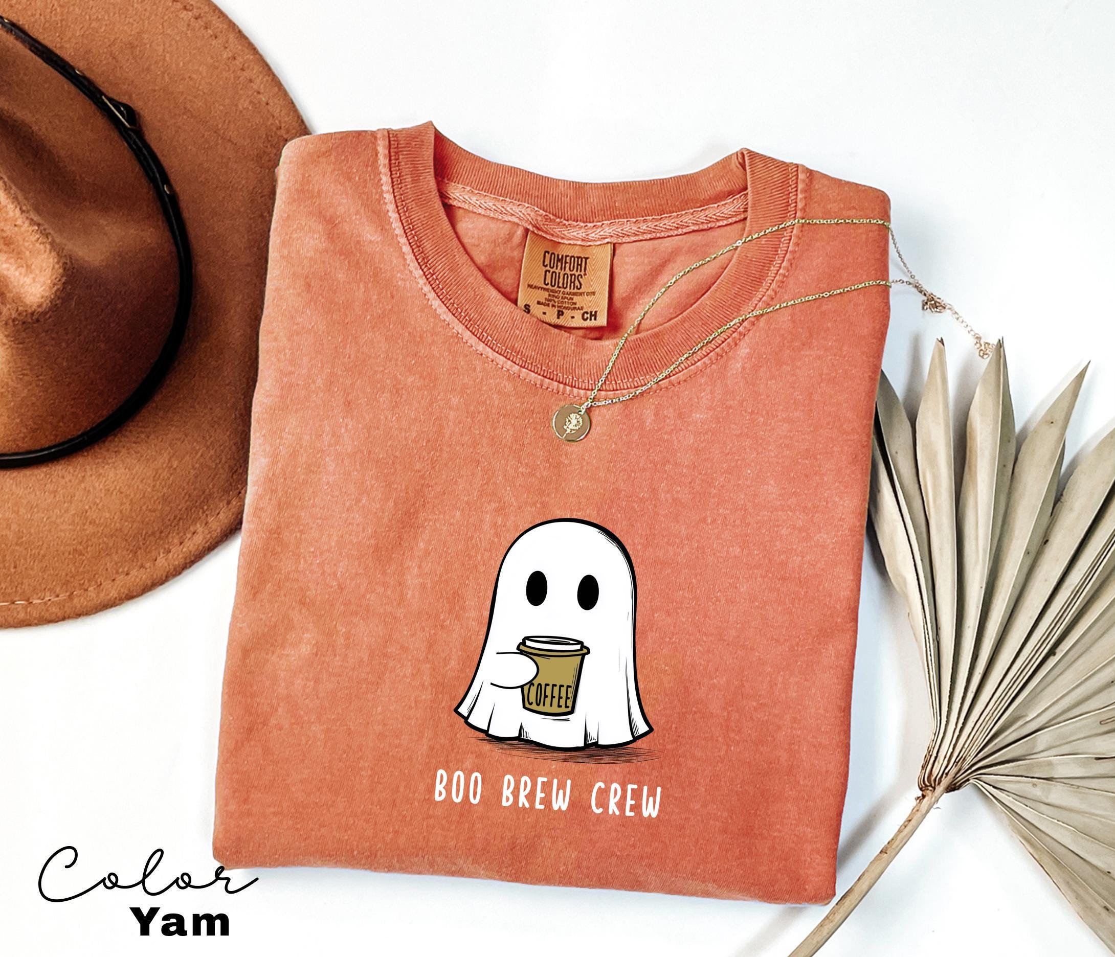 Coffee Shop Shirt, Halloween Coffee Shirt, Barista Gift, Spooky Season, Fall Coffee Lover Shirt, Halloween Party Shirt, Fall Graphic Shirt,