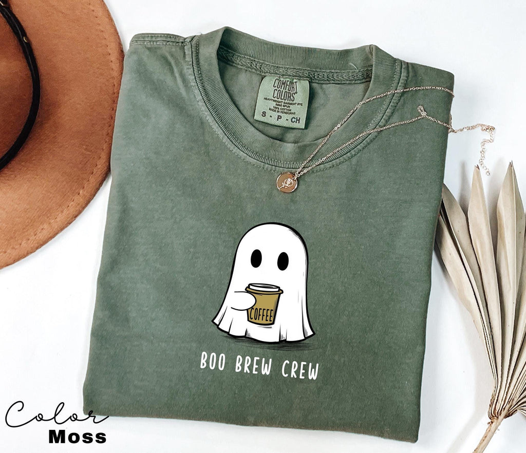 Coffee Shop Shirt, Halloween Coffee Shirt, Barista Gift, Spooky Season, Fall Coffee Lover Shirt, Halloween Party Shirt, Fall Graphic Shirt,