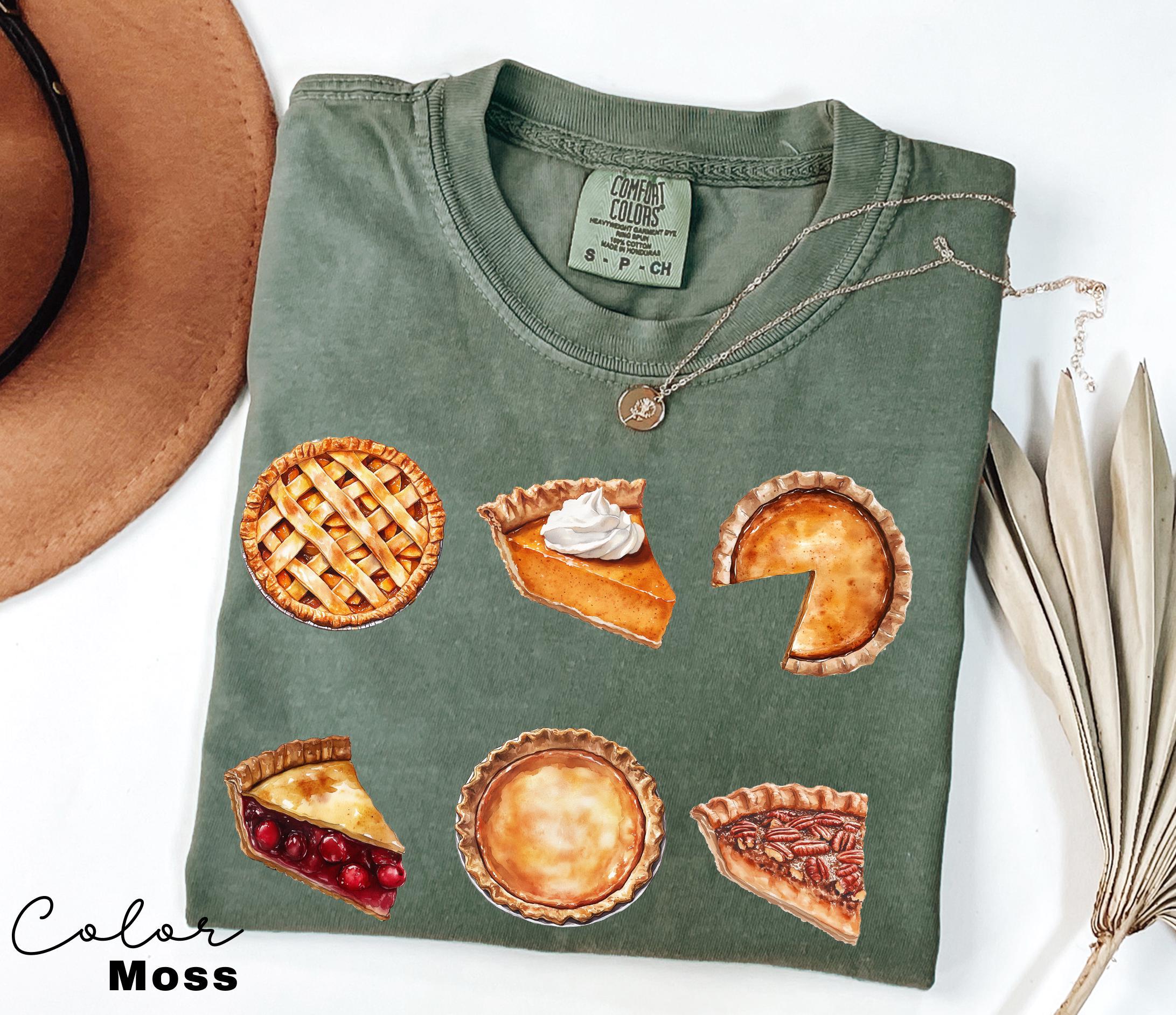 Pumpkin Pie Shirt, Comfort Colors Fall Shirt,Thanksgiving Gift,Thanksgiving Shirt,Thanksgiving tshirt for Women,Fall Apparel,Fall T-shirt