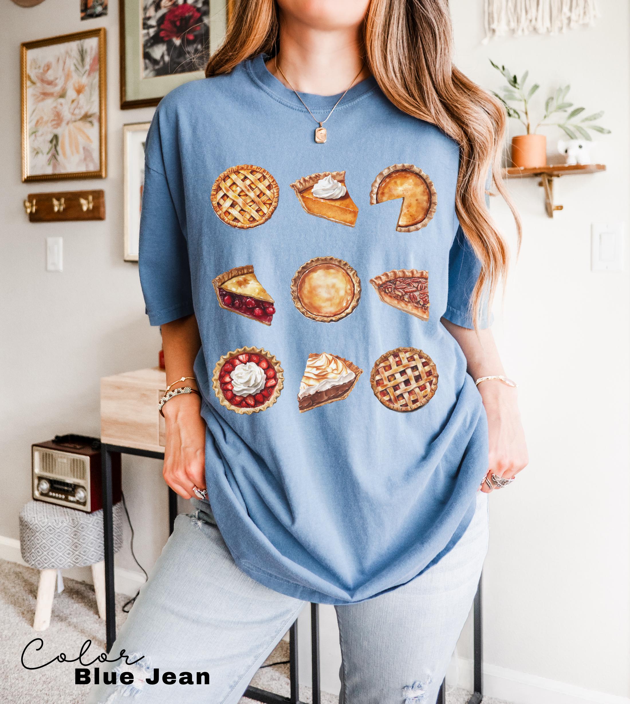 Pumpkin Pie Shirt, Comfort Colors Fall Shirt,Thanksgiving Gift,Thanksgiving Shirt,Thanksgiving tshirt for Women,Fall Apparel,Fall T-shirt