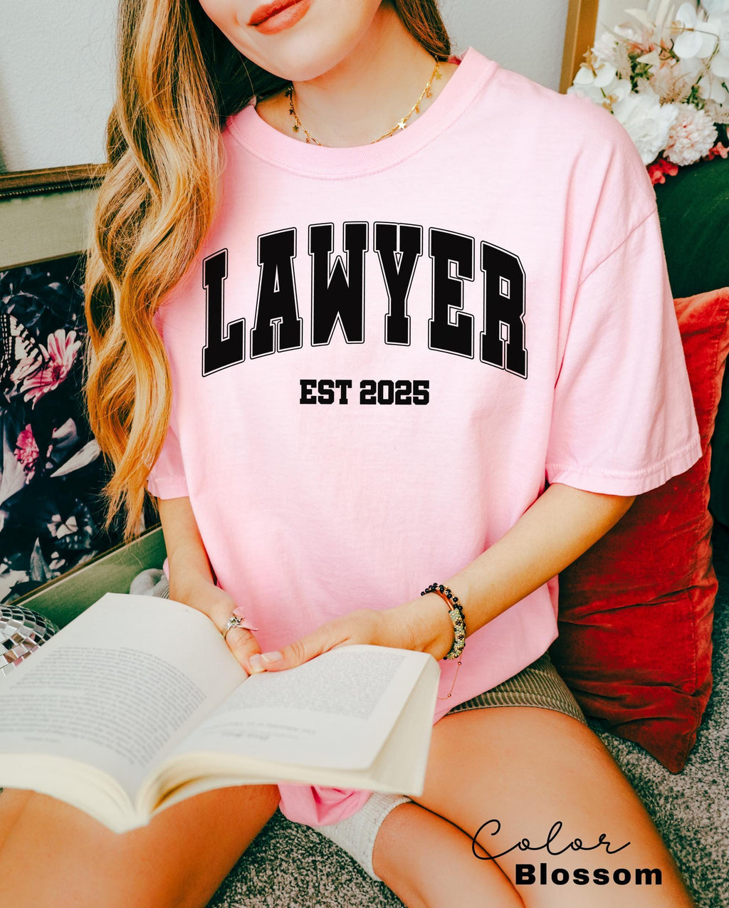 Custom Lawyer Shirt, EST Year Lawyer, Allegedly Shirt, Law Student Gift, Law School Student T-Shirt, Lawyer Gift, Law Student Graduation