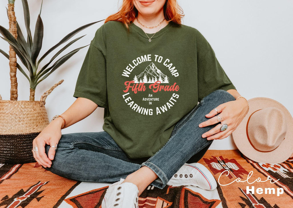Comfort Colors® Fifth Grade Shirt, 5th Grade Teacher Team T-Shirt, 5th Grade Teacher Shirt, Fifth Grade Tshirt, Fifth Grade Squad, Crew