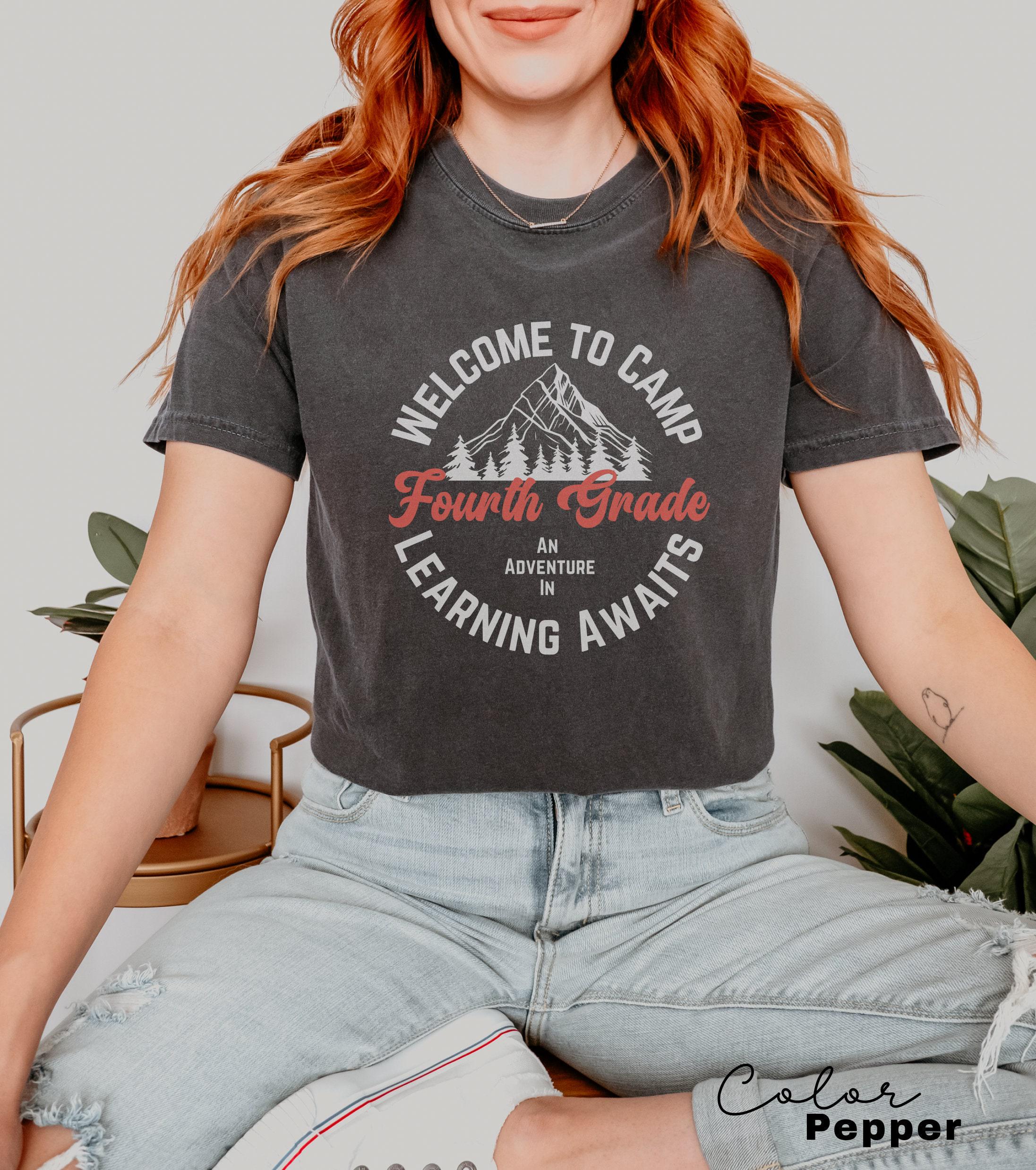 Comfort Colors® Fourth Grade Teacher Shirt, 4th Grade Teacher Shirt, 4th Grade T-Shirt, Fourth Grade TShirt, Elementary School, Teaching Tee