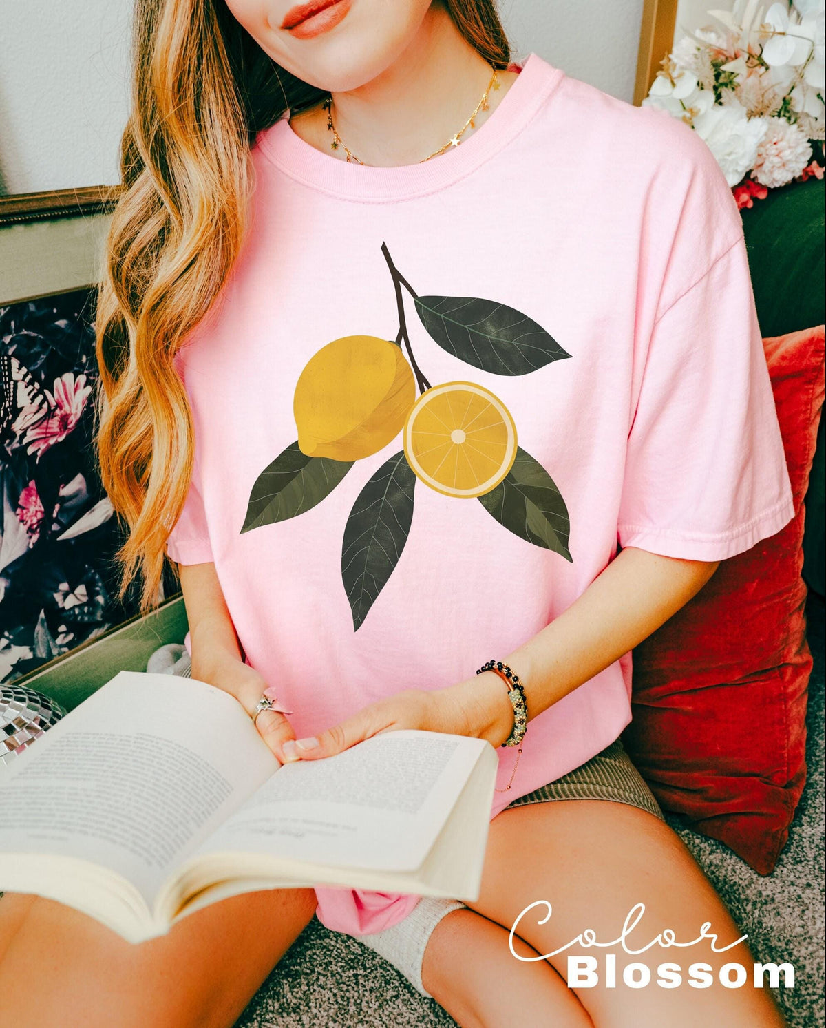 Vintage Lemons Tshirt, Comfort Colors Summer Lemon Shirt, Cottagecore Citrus Shirt, Lemon Print Tshirt, Fruit Shirt, Gift For Her