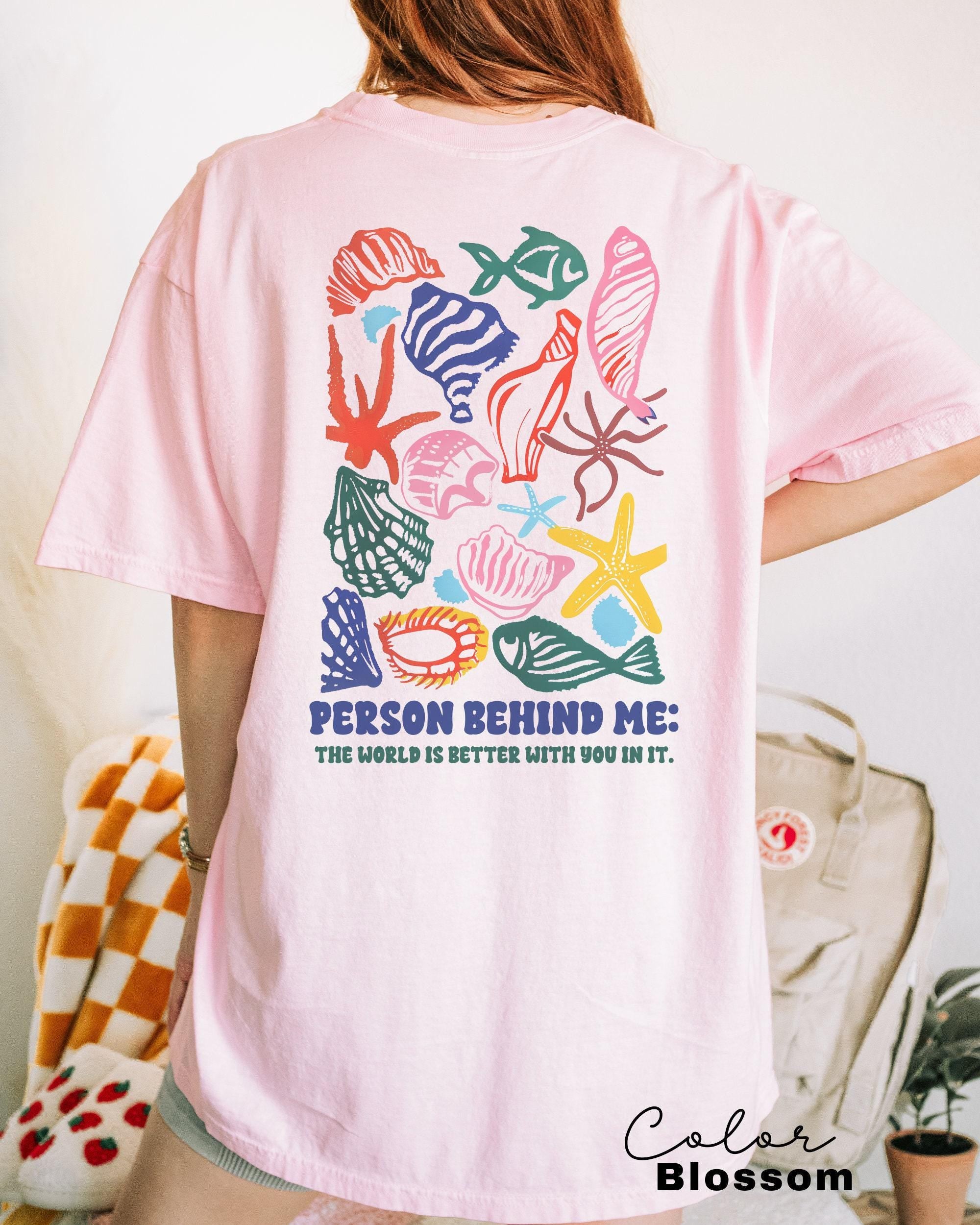 Dear Person Behind Me, You are Enough, Kindness Shirt, Mental Health Matters, Flower Market Beach, Summer Vibes, Positive Saying, vsco,Retro