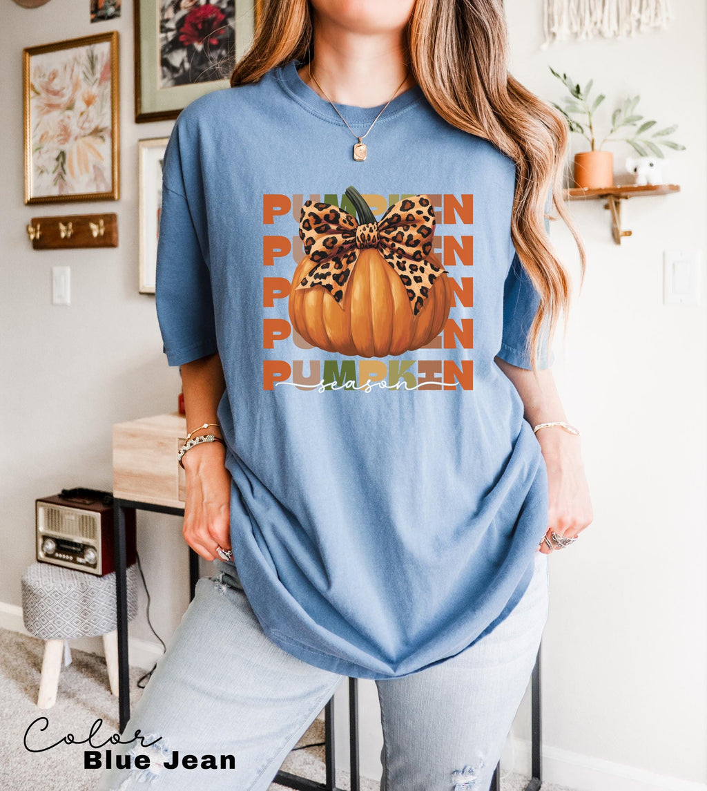 Fall Pumpkin Shirt, Colorful Pumpkin Season Shirt, Watercolor Pumpkins, Halloween Shirt, Autumn Shirt, Cute Fall Shirt, Comfort Colors®,