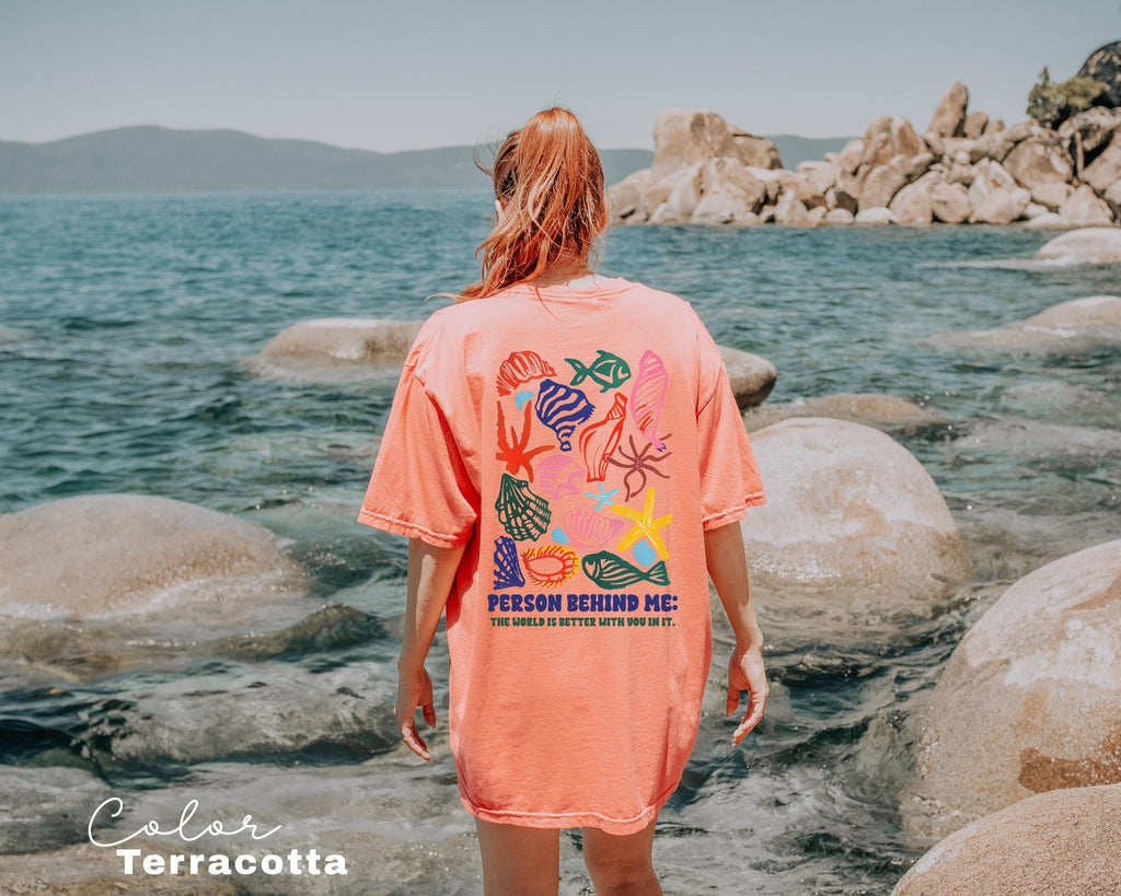 Dear Person Behind Me, You are Enough, Kindness Shirt, Mental Health Matters, Flower Market Beach, Summer Vibes, Positive Saying, vsco,Retro