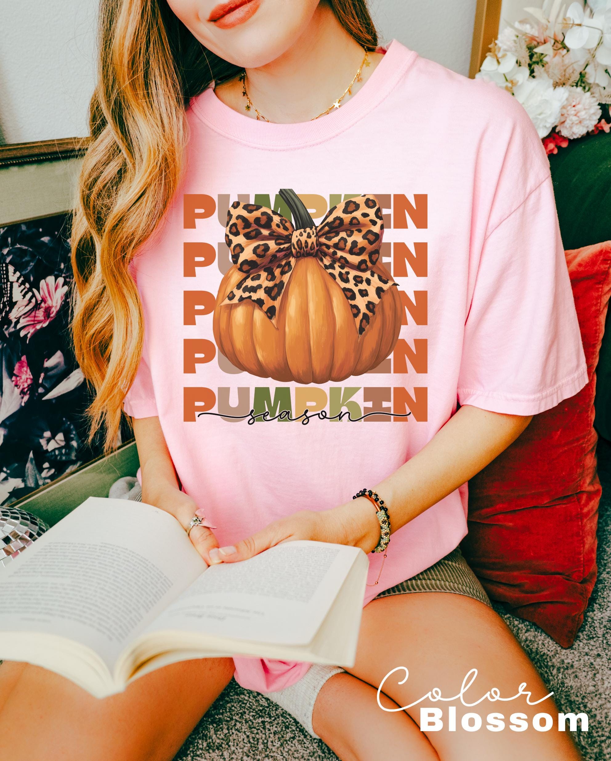 Fall Pumpkin Shirt, Colorful Pumpkin Season Shirt, Watercolor Pumpkins, Halloween Shirt, Autumn Shirt, Cute Fall Shirt, Comfort Colors®,
