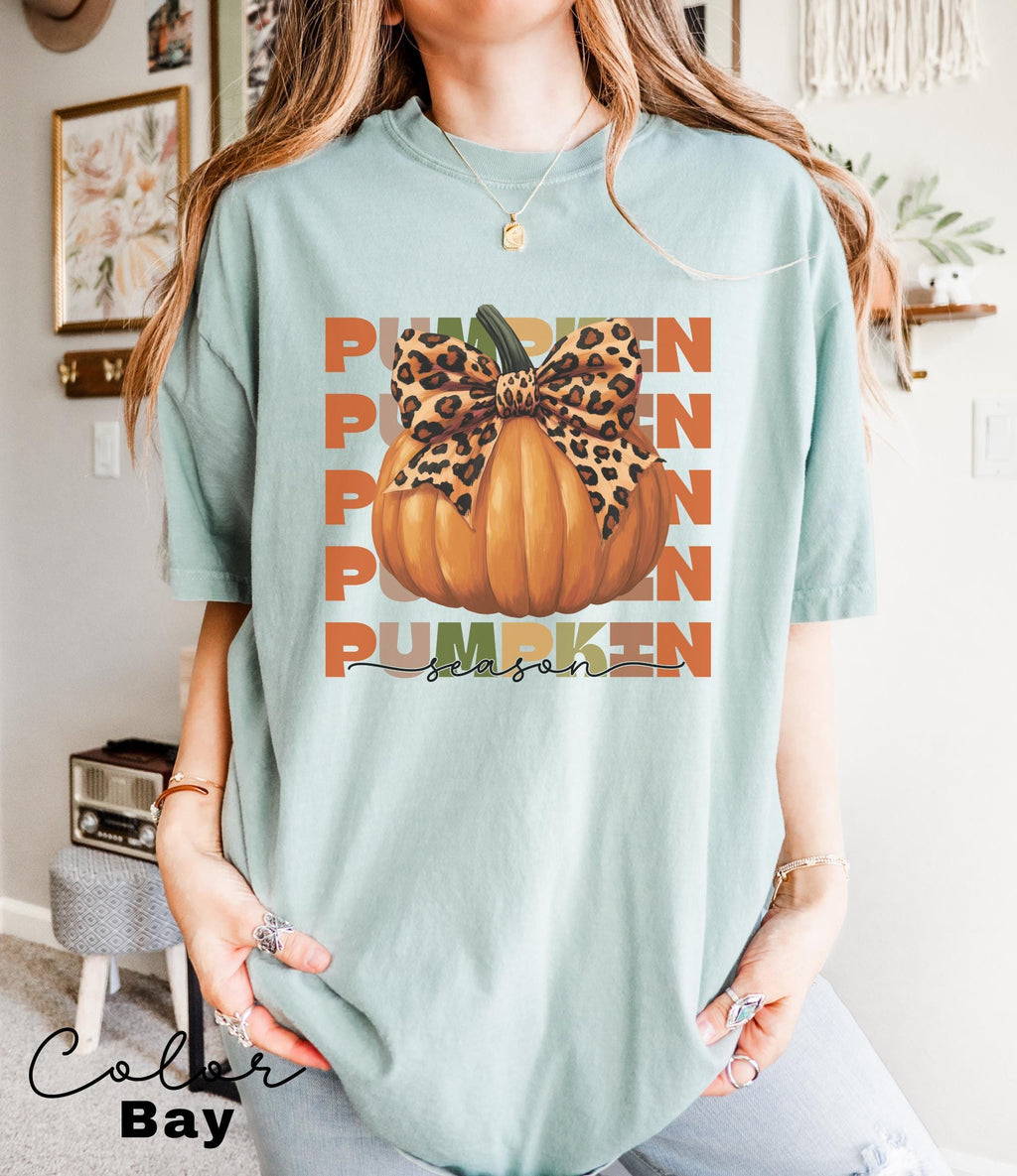 Fall Pumpkin Shirt, Colorful Pumpkin Season Shirt, Watercolor Pumpkins, Halloween Shirt, Autumn Shirt, Cute Fall Shirt, Comfort Colors®,