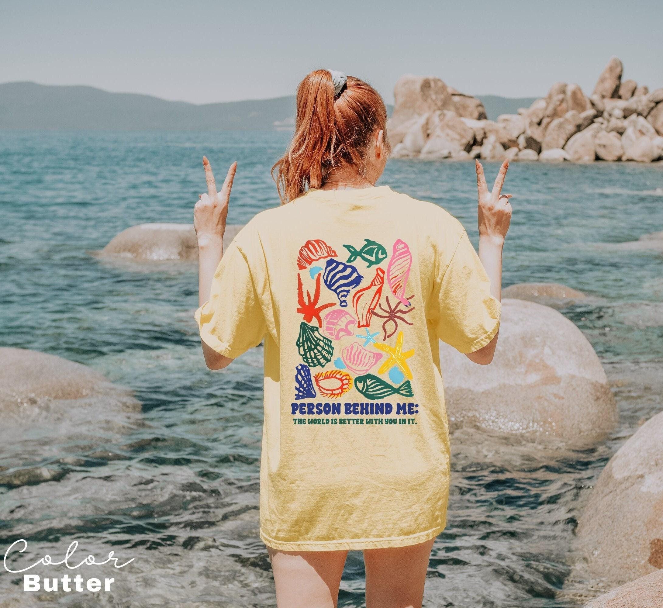 Dear Person Behind Me, You are Enough, Kindness Shirt, Mental Health Matters, Flower Market Beach, Summer Vibes, Positive Saying, vsco,Retro