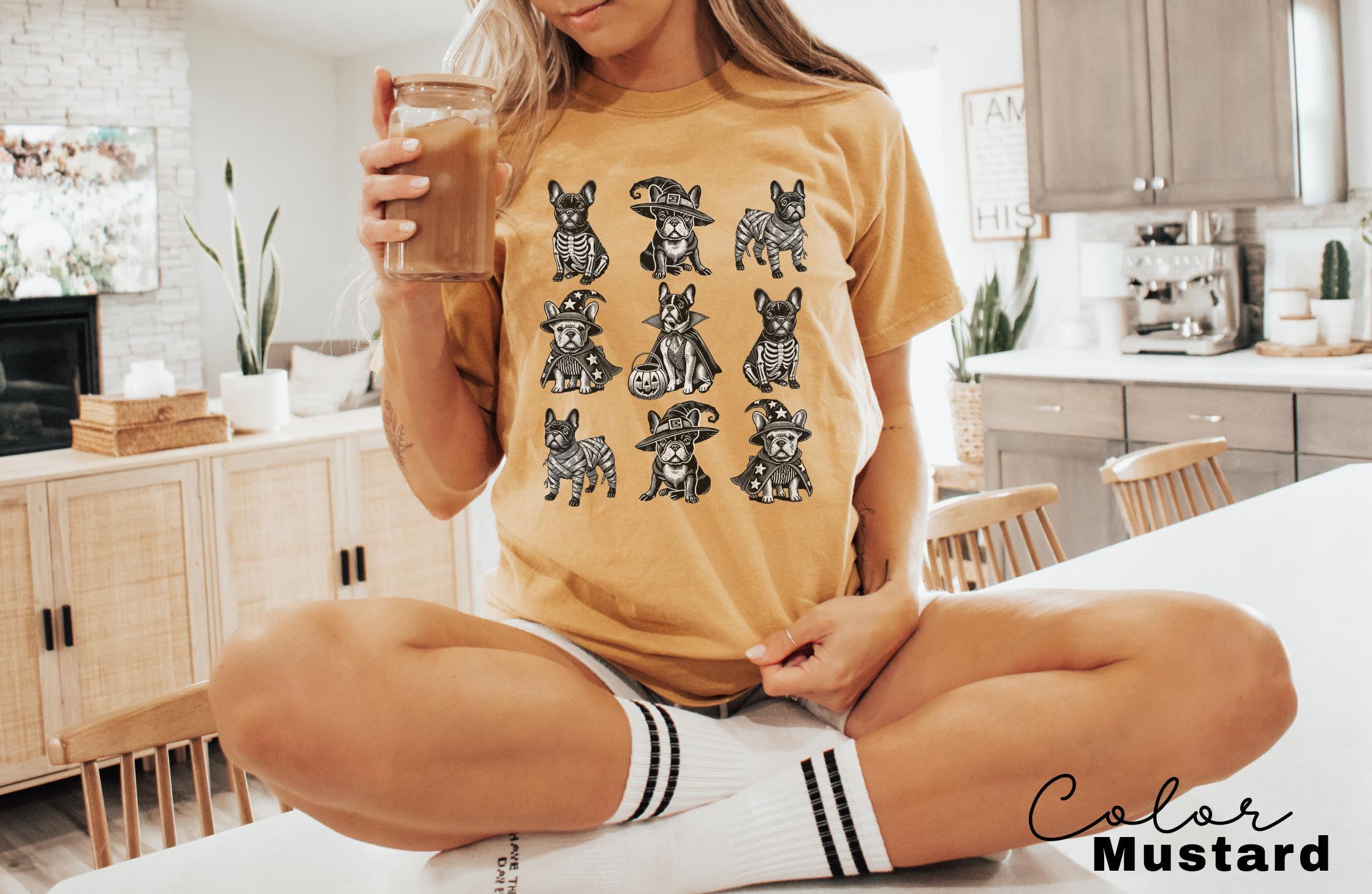 French Bulldog Halloween Tshirt, Frenchie Mom Sweatshirt, Gifts For Bulldog Dad Mom, Holiday Pet Parent Gifts, French Bulldog Shirt, Dog Mom