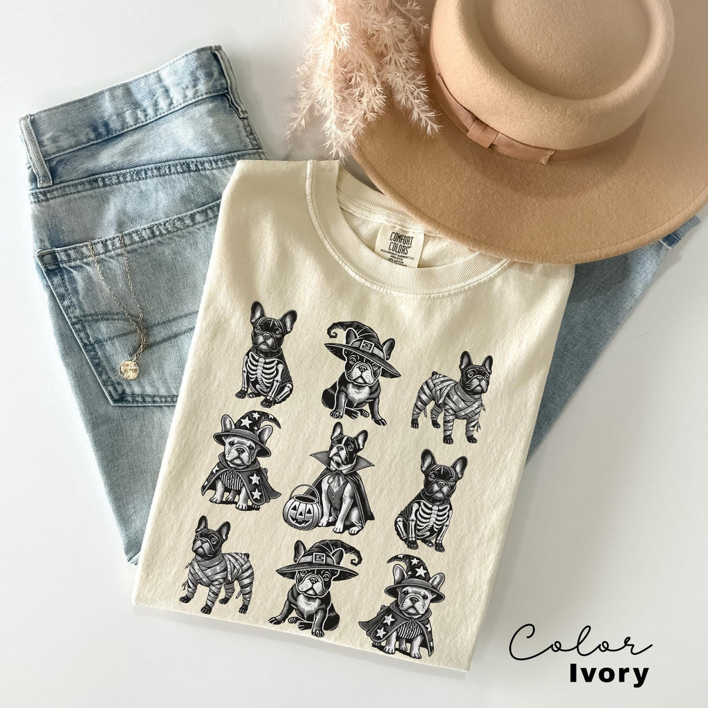 French Bulldog Halloween Tshirt, Frenchie Mom Sweatshirt, Gifts For Bulldog Dad Mom, Holiday Pet Parent Gifts, French Bulldog Shirt, Dog Mom