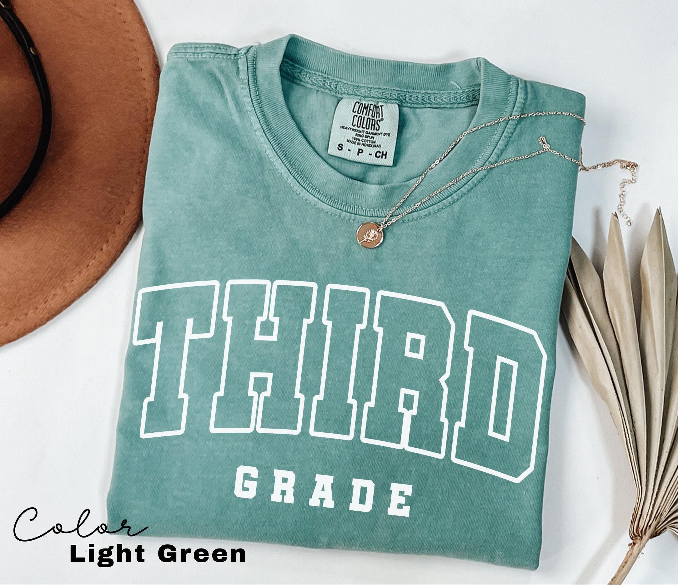 Comfort Colors® Third Grade Shirt, 3rd Grade Teacher Team T-Shirt, 3rd Grade Teacher Shirt, Third Grade Tshirt, Third Grade Squad, Crew