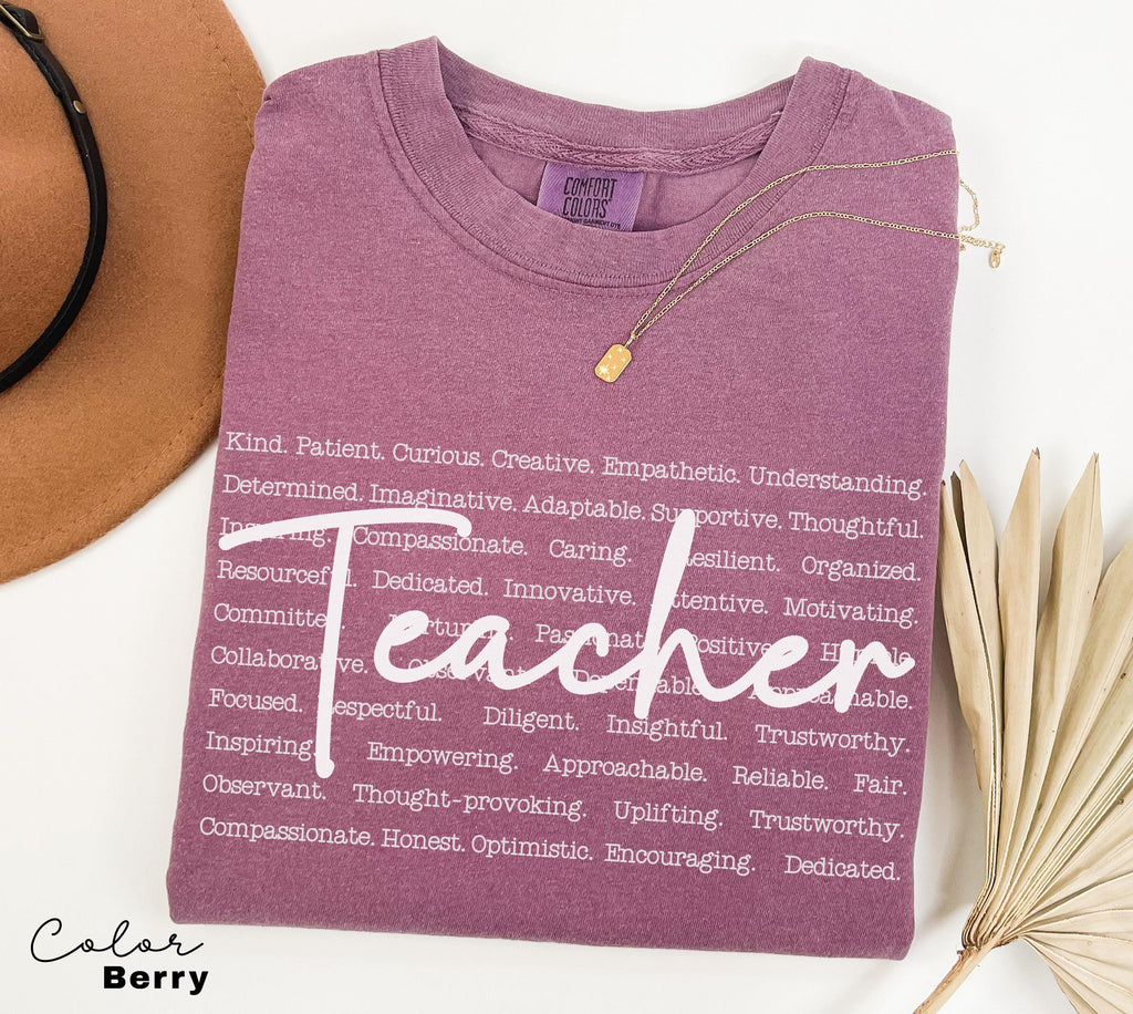 Teacher Group Shirt, Teacher Appreciation Gifts, Be Kind Shirt, Positive Affirmation Shirt, Team Teacher Shirt, Gift For Teacher, Best Teach