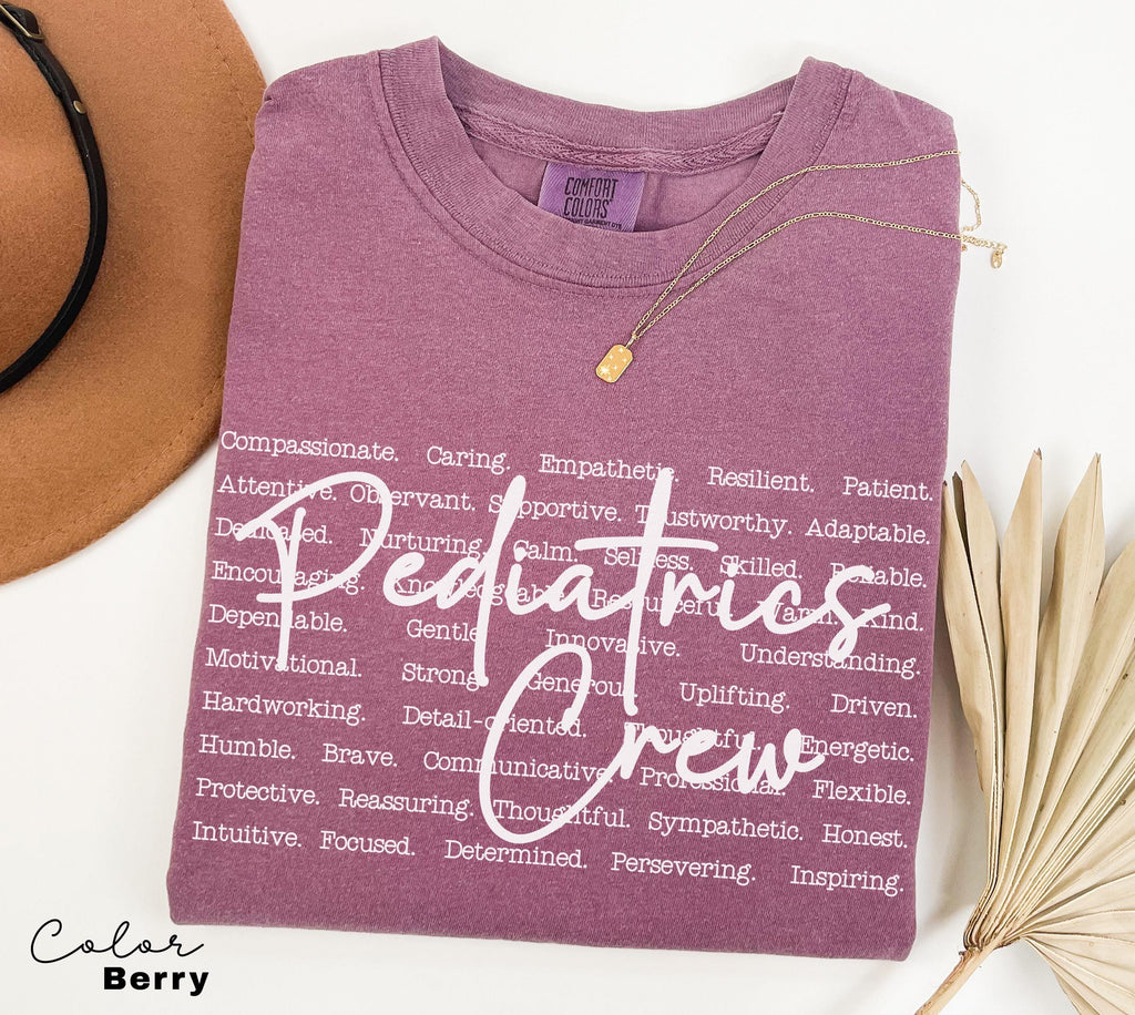 Pediatrics Crew Shirt, Peds Nurse Shirt, Peds Crew, Picu Nurse Shirt, Pediatrics Shirt, Gifts For Nurses, Pediatric Nurse Team Shirt,