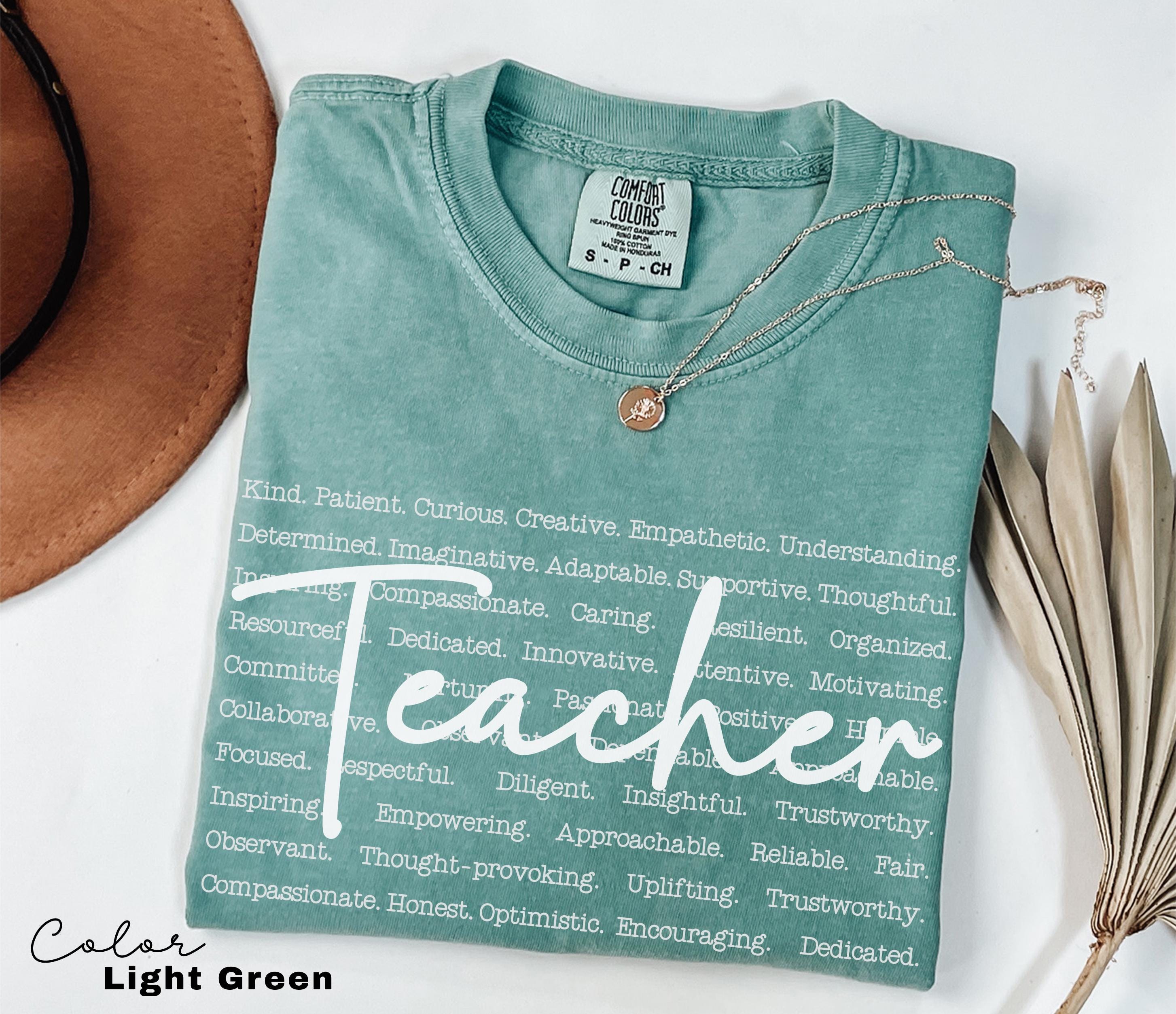 Teacher Group Shirt, Teacher Appreciation Gifts, Be Kind Shirt, Positive Affirmation Shirt, Team Teacher Shirt, Gift For Teacher, Best Teach