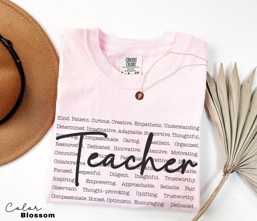 Teacher Group Shirt, Teacher Appreciation Gifts, Be Kind Shirt, Positive Affirmation Shirt, Team Teacher Shirt, Gift For Teacher, Best Teach