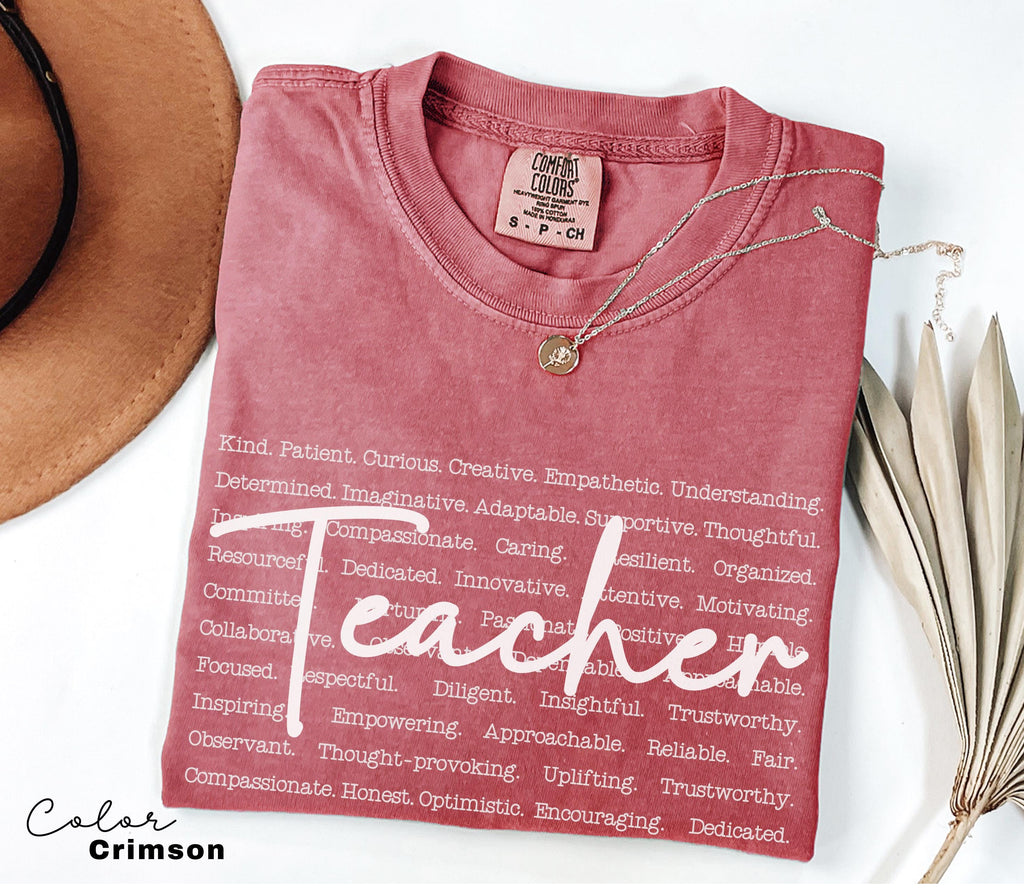 Teacher Group Shirt, Teacher Appreciation Gifts, Be Kind Shirt, Positive Affirmation Shirt, Team Teacher Shirt, Gift For Teacher, Best Teach