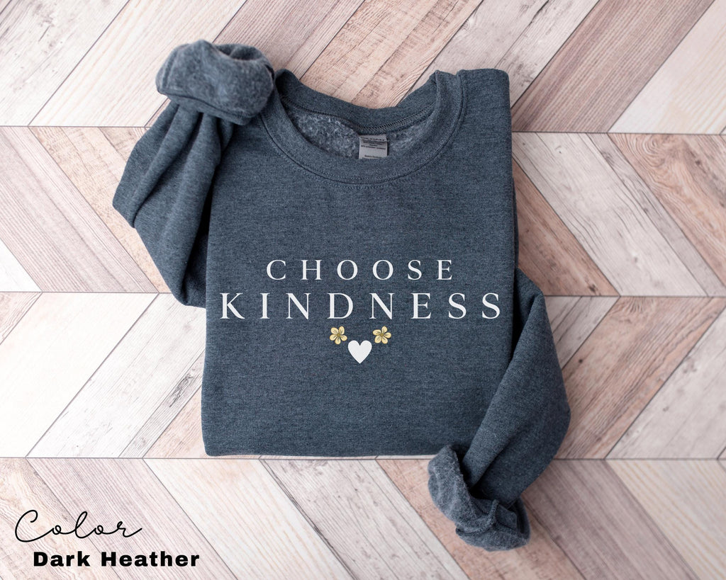 Cute Choose Kindness Sweatshirt, Teacher Appreciation Gifts, Be Kind Shirt, Positive Affirmation Shirt, Team Teacher Shirt, Gift For Teacher