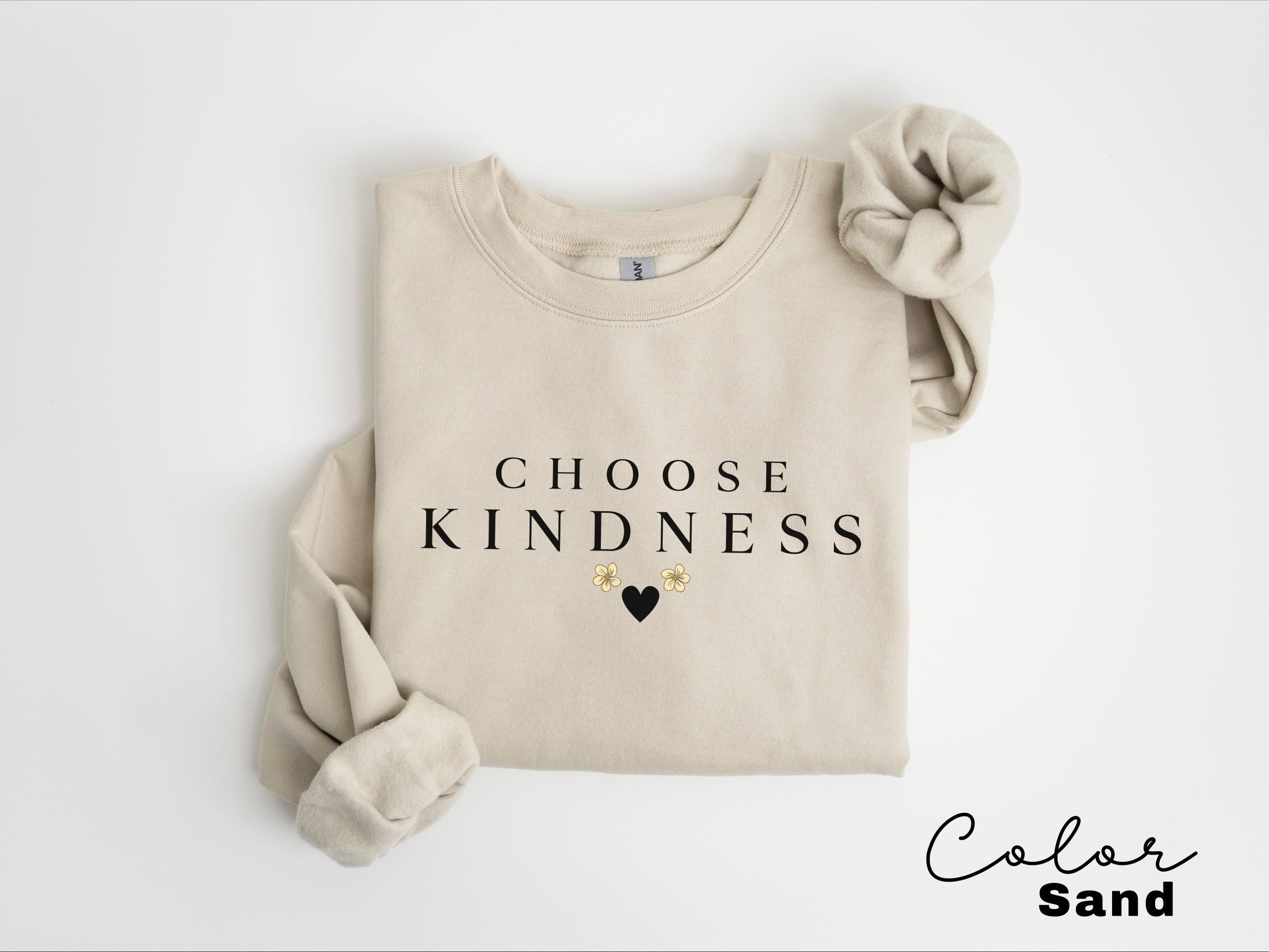 Cute Choose Kindness Sweatshirt, Teacher Appreciation Gifts, Be Kind Shirt, Positive Affirmation Shirt, Team Teacher Shirt, Gift For Teacher