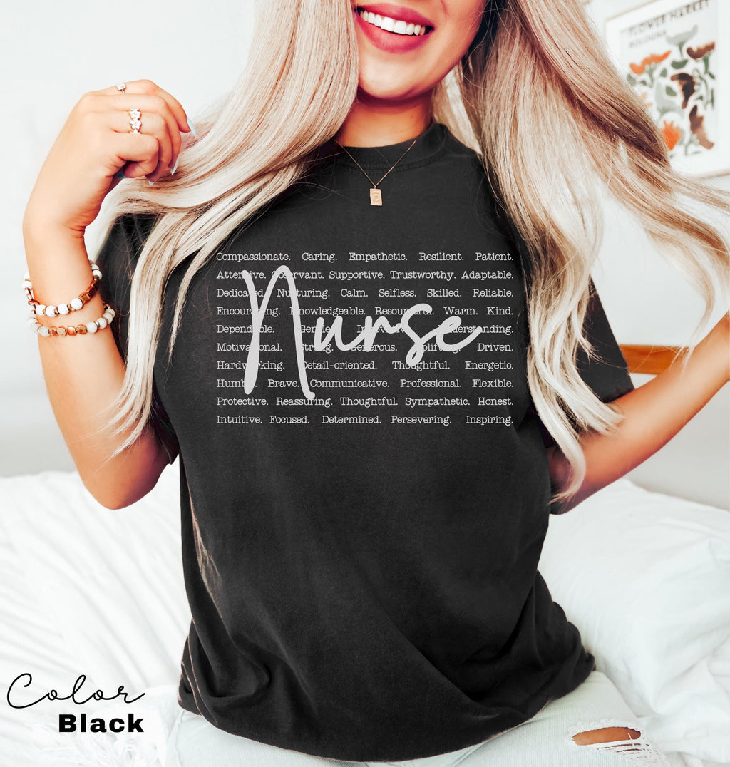 Registered Nurse Shirt, Nursing Student, RN Tee, Nurse Week Shirt, Nurse Gift Shirt, Registered Nurse T-shirt, Cute Nurse Typography Tee,