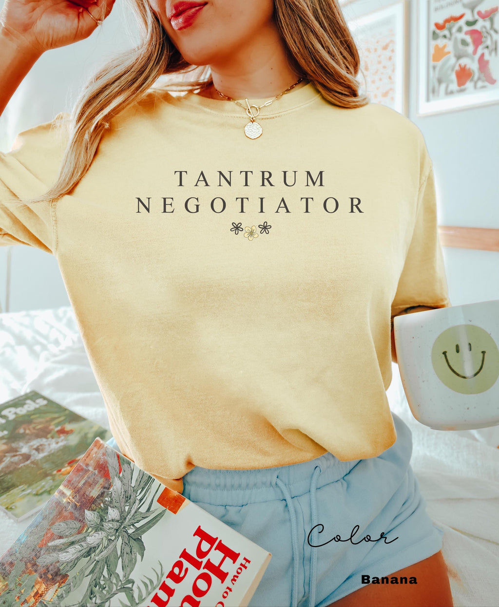 Tantrum Negotiator Shirt, Funny Mom T-shirt, Quote Tee, Trendy Mothers Day Shirt, Gift For Mama, Comfort Colors Mama T shirt
