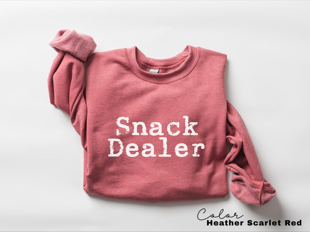 Snack Dealer Mom Sweatshirt, Funny Mom Sweatshirt, Mom Life Crewneck, Mom Appreciation Shirt, New Mom Sweatshirt, Toddler Mom, Boy Mom