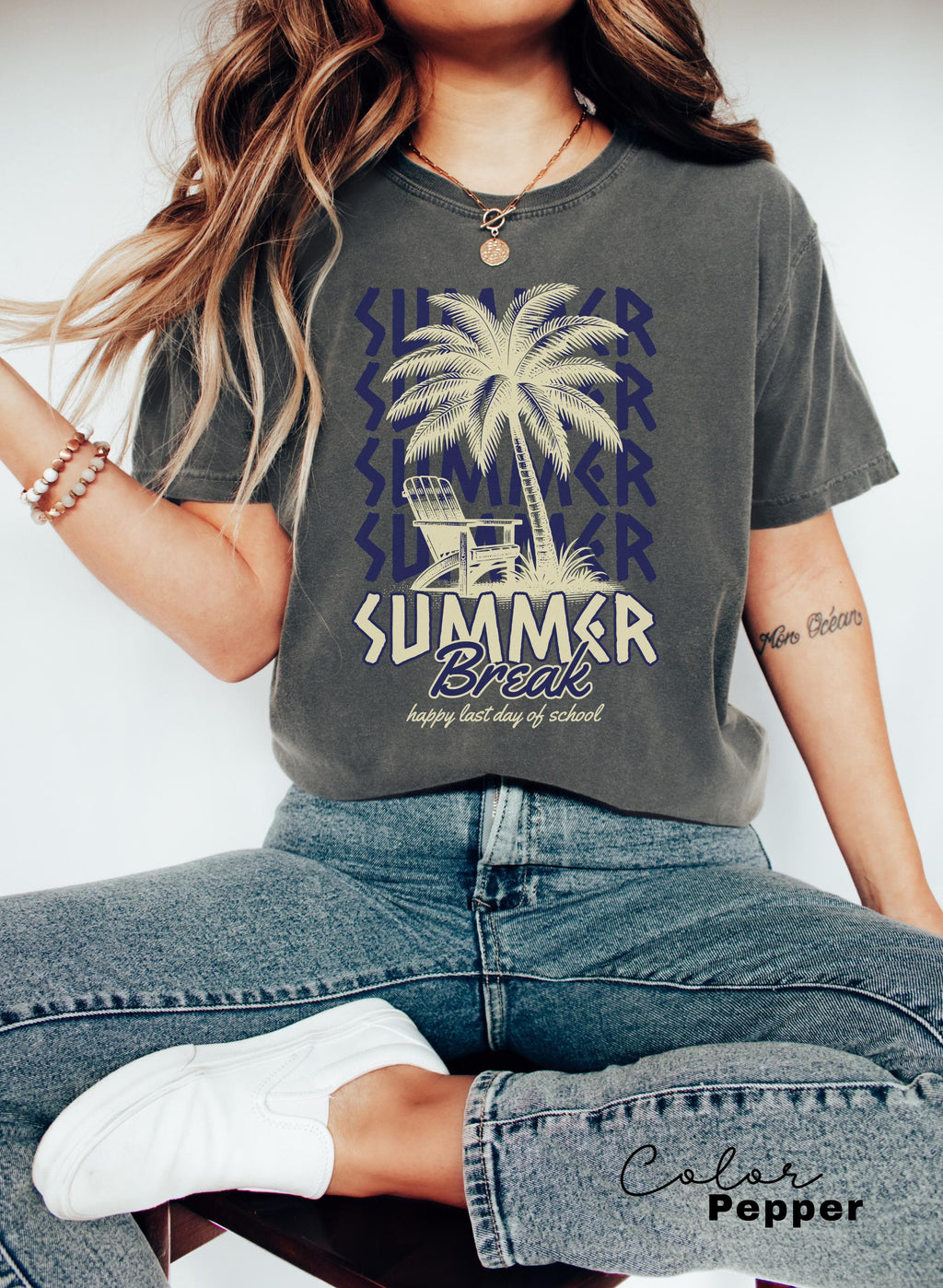 Last Day of School Retro Teacher Summer Shirt, School's Out For Summer Shirt, Summer Break Shirt, End Of the School Year, Retro Beach