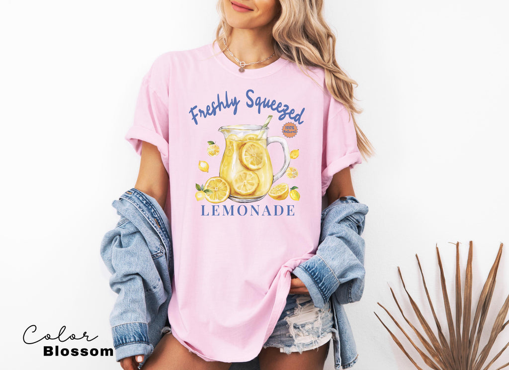 Womens Summer Tshirt, Lemonade Shirt, Lemon Shirt, Vacation Shirt, Limoncello Shirt, Italian Summer, Aesthetic Tee, Oversized Tee, Food