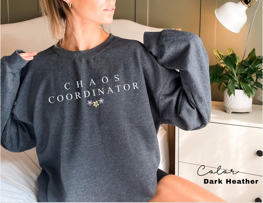 Funny mom Sweatshirt, Chaos Coordinator, Mother gift, Gift for mom, funny mother sweatshirt, mom sweatshirt, funny mom gift, Funny Mom