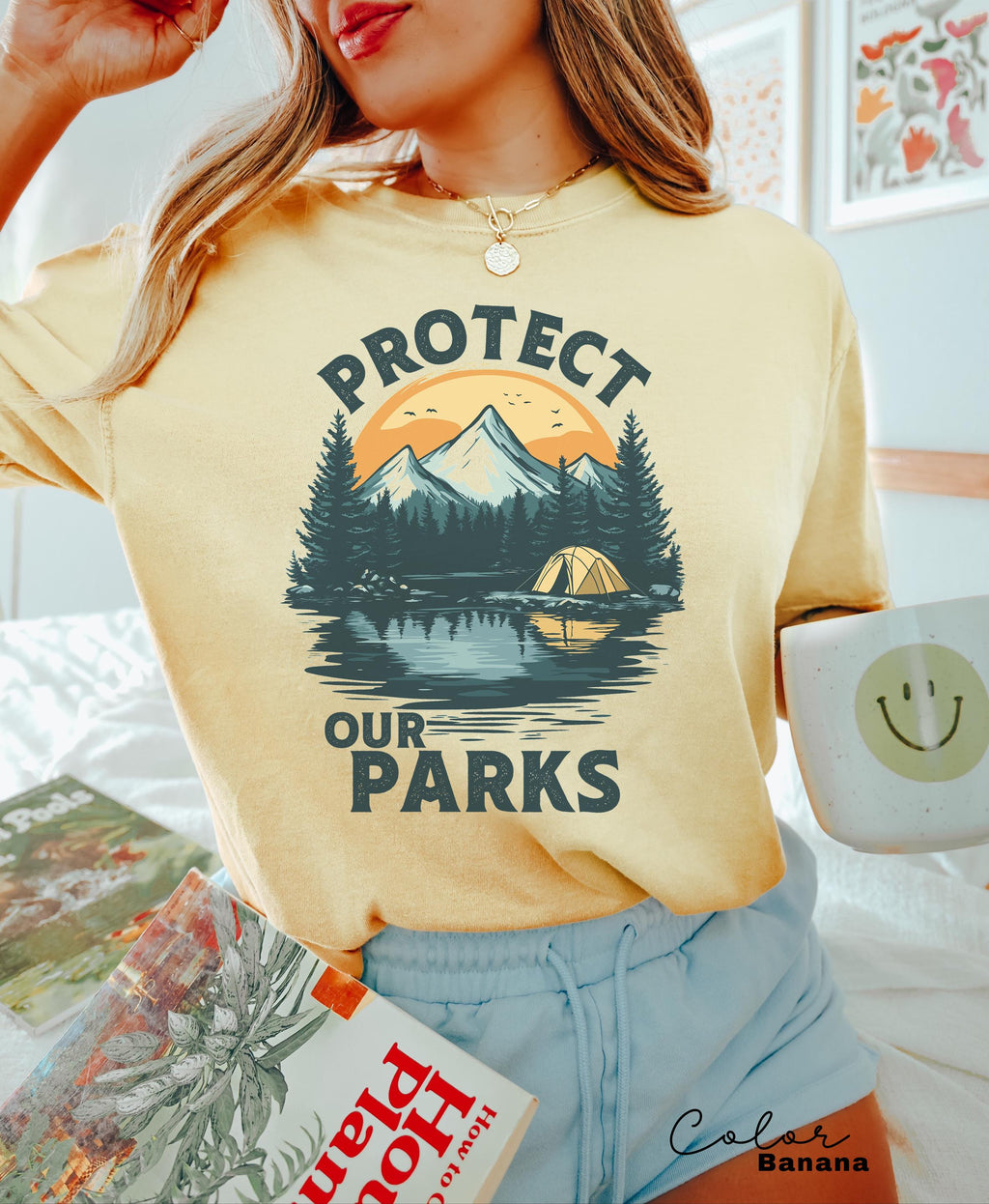 Protect Our National Parks Shirt, Protect Our Parks Tee, Nature Conservation, Environmental Awareness, Save Our Parks Shirt, Retro, Vintage