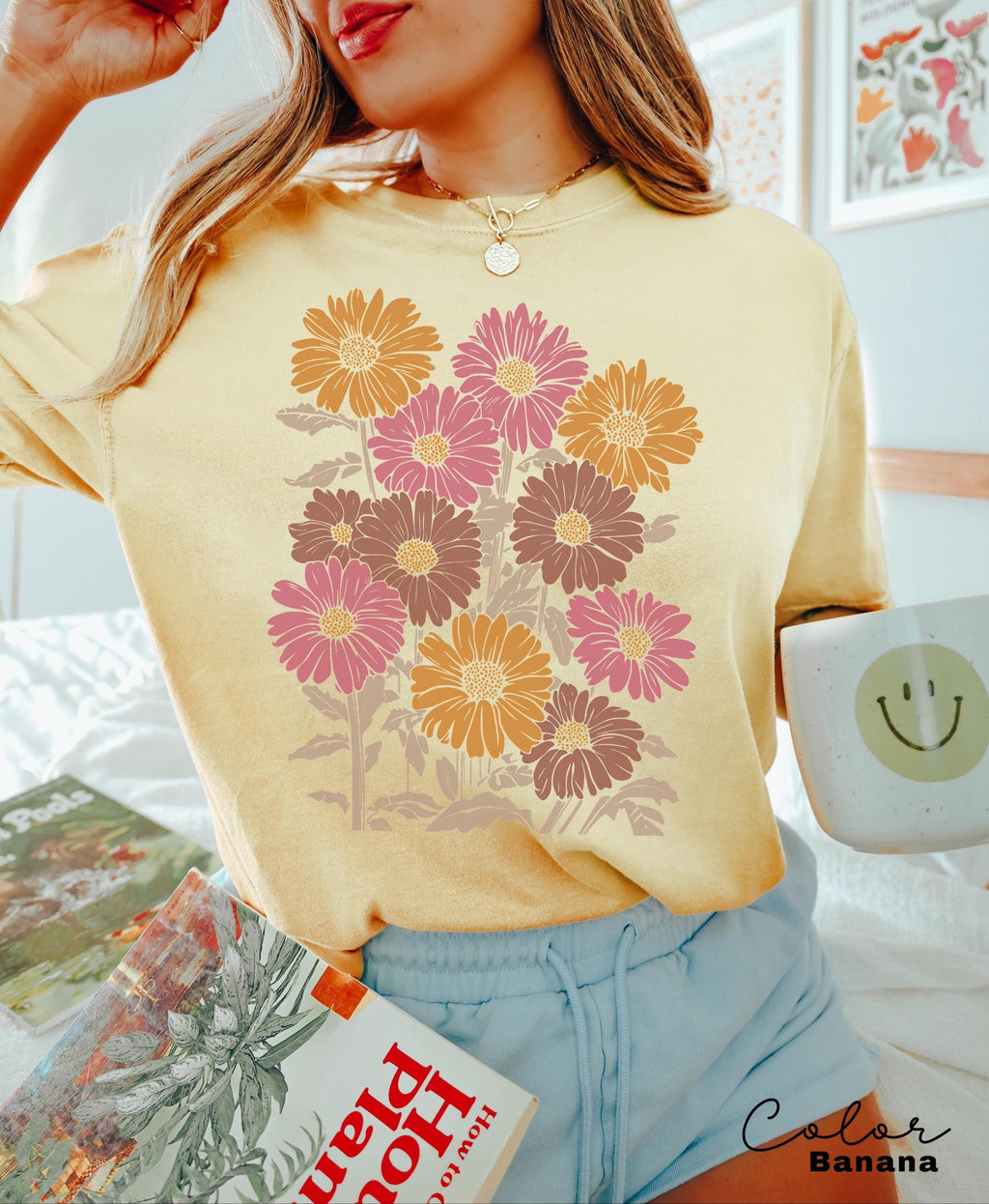 Daisy Shirt, Wildflower Shirt, Floral Shirt Gift, Cottagecore Shirt, Gift For Sister, Summer Shirt, Daisy Women Shirt, Boho Flower Tee