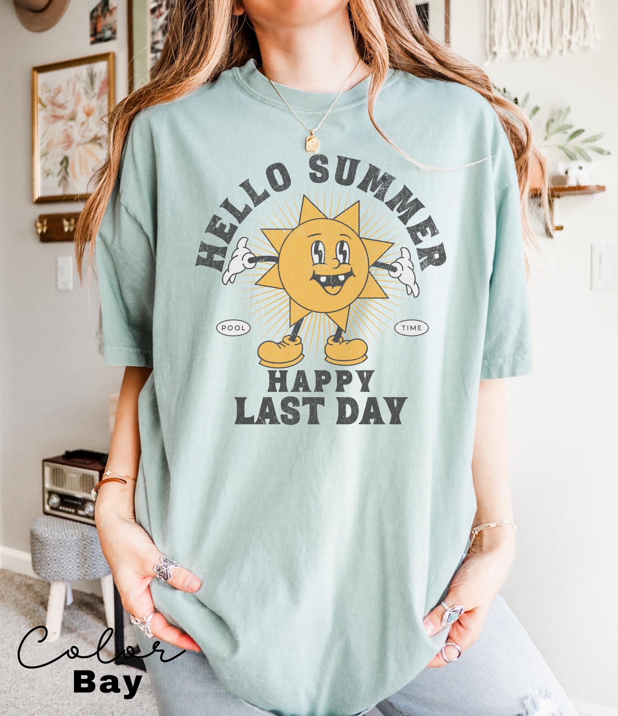 Happy Last Day Of School Shirt, Teacher Summer Shirt, Schools Out for Summer, Hello Summer, End Of the School Year Shirt, Last Day,