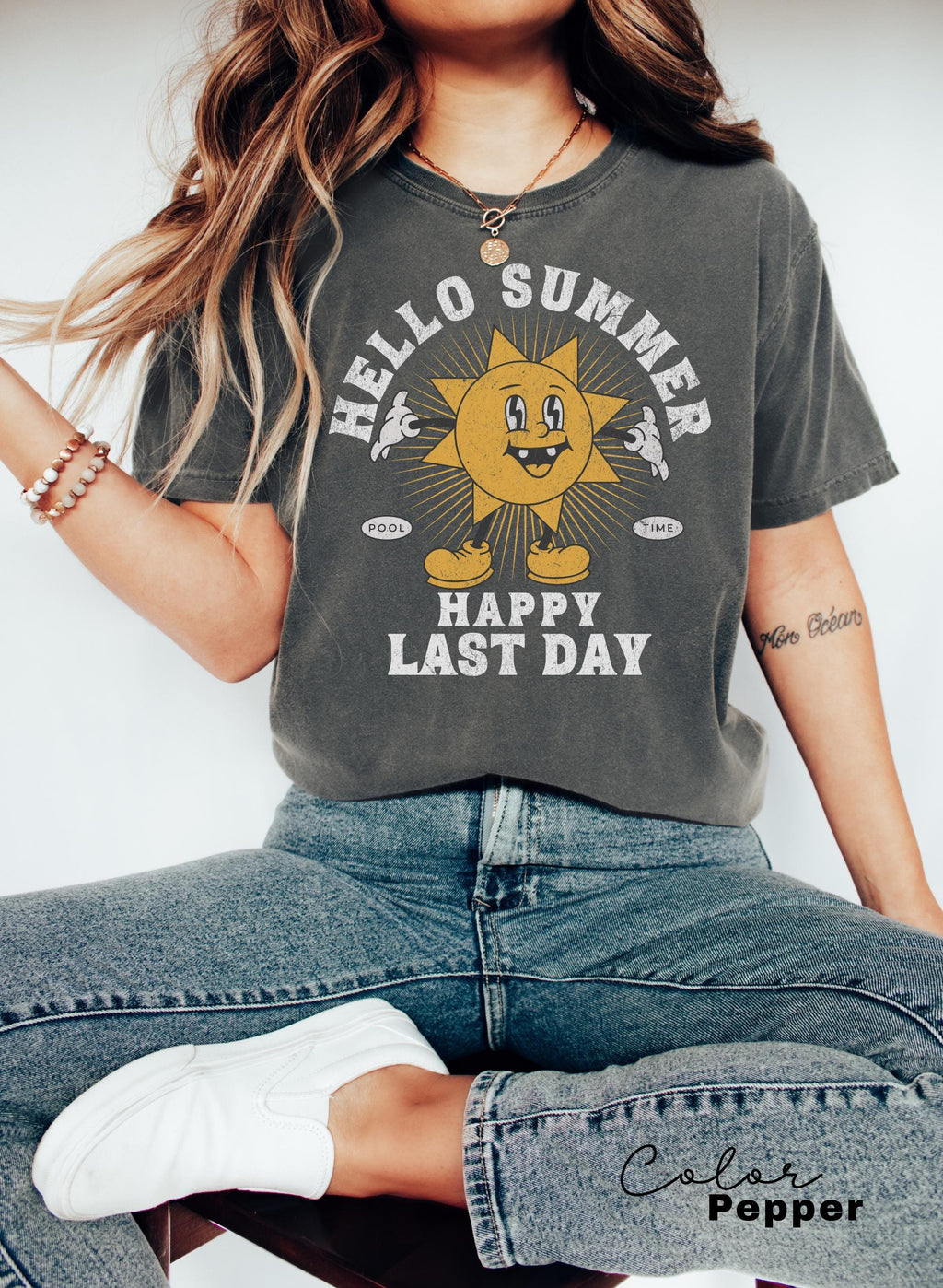 Happy Last Day Of School Shirt, Teacher Summer Shirt, Schools Out for Summer, Hello Summer, End Of the School Year Shirt, Last Day,