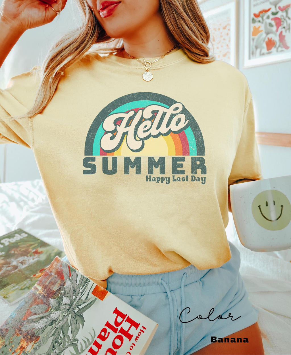 Hello Summer Retro Teacher Summer Shirt, School's Out For Summer Shirt, Happy Last Day Of School Shirt, End Of the School Year, Last Day