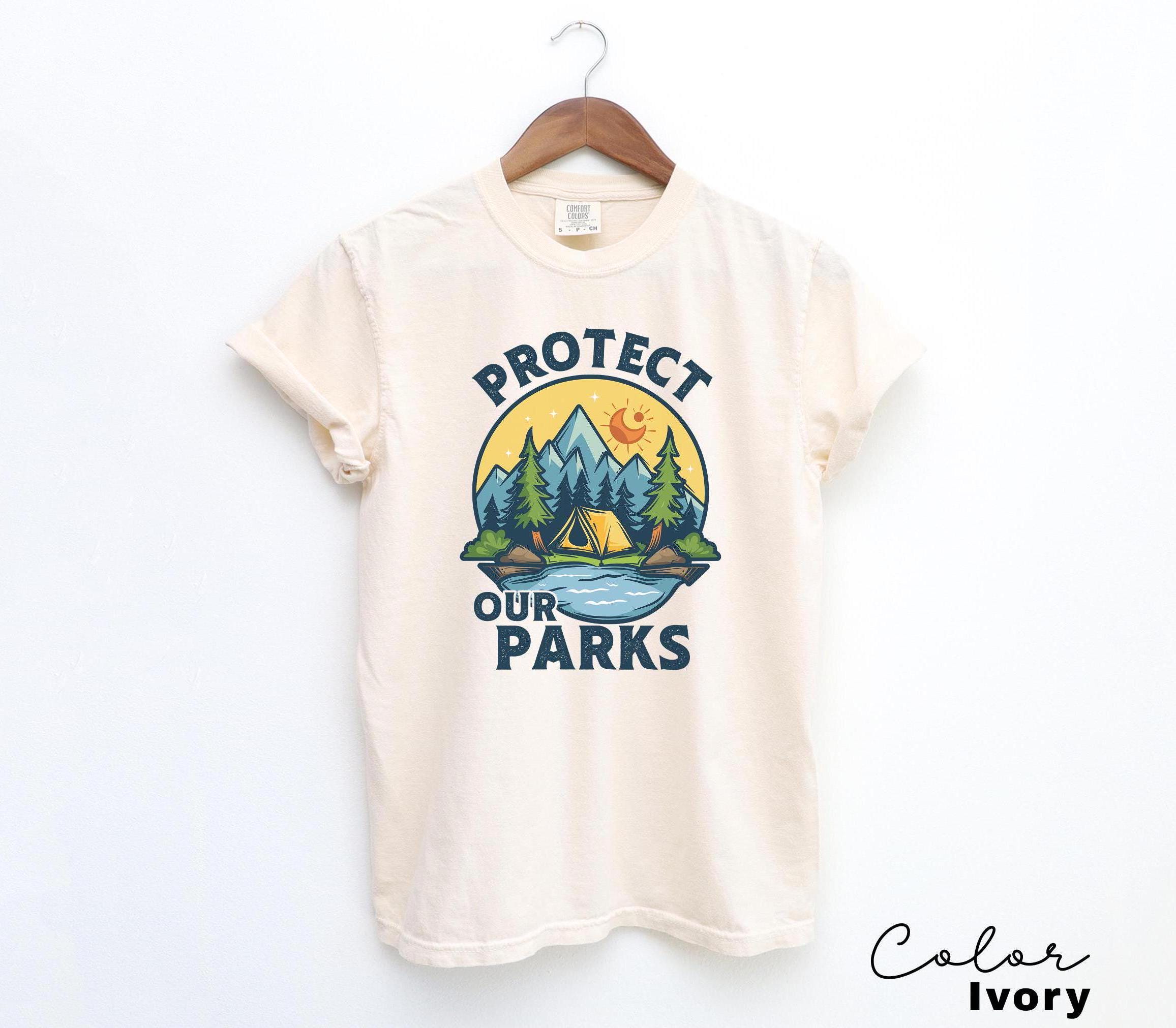 Protect Our National Parks Shirt, Protect Our Parks Tee, Nature Conservation, Environmental Awareness, Save Our Parks Shirt, Retro, Vintage