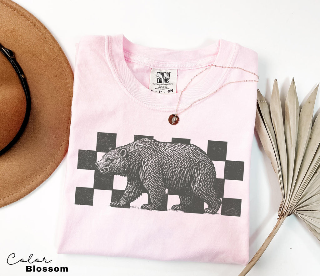 Retro Grizzly Bear Shirt, North American Wildlife Vintage 90s Unisex T-shirt, Nature Shirt, National Parks, Camping Tee, Forestcore, Hiking