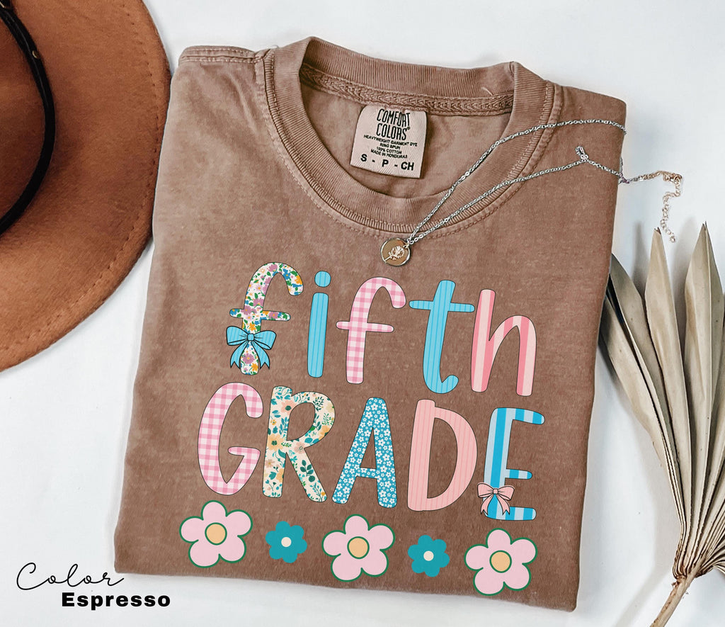 Fifth Grade Teacher T-shirt, Comfort Colors 5th Grade Teacher Shirt, Fifth Grade Teacher, 5th Grade Teacher Shirt, Back to School Shirt,
