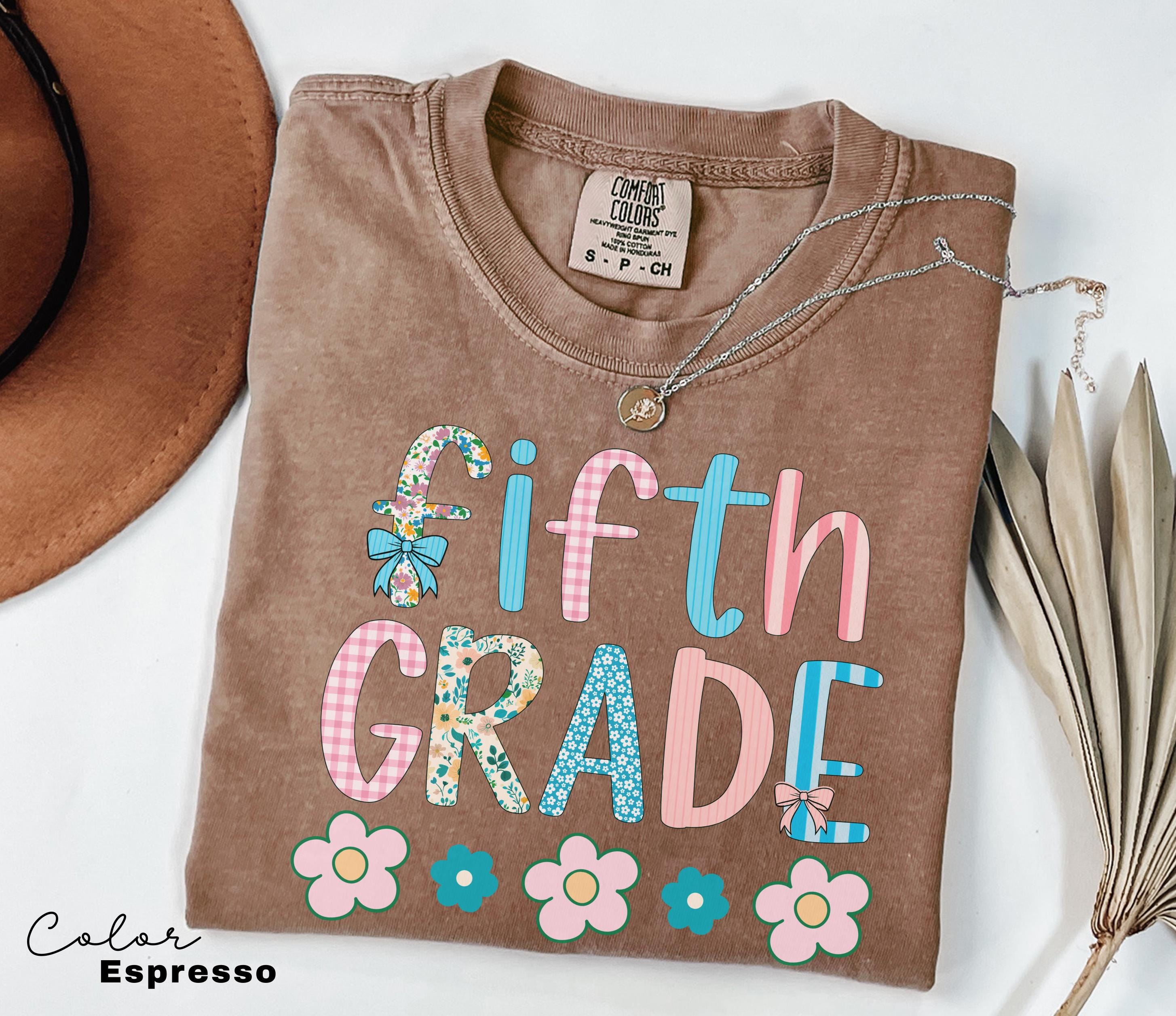 Fifth Grade Teacher T-shirt, Comfort Colors 5th Grade Teacher Shirt, Fifth Grade Teacher, 5th Grade Teacher Shirt, Back to School Shirt,
