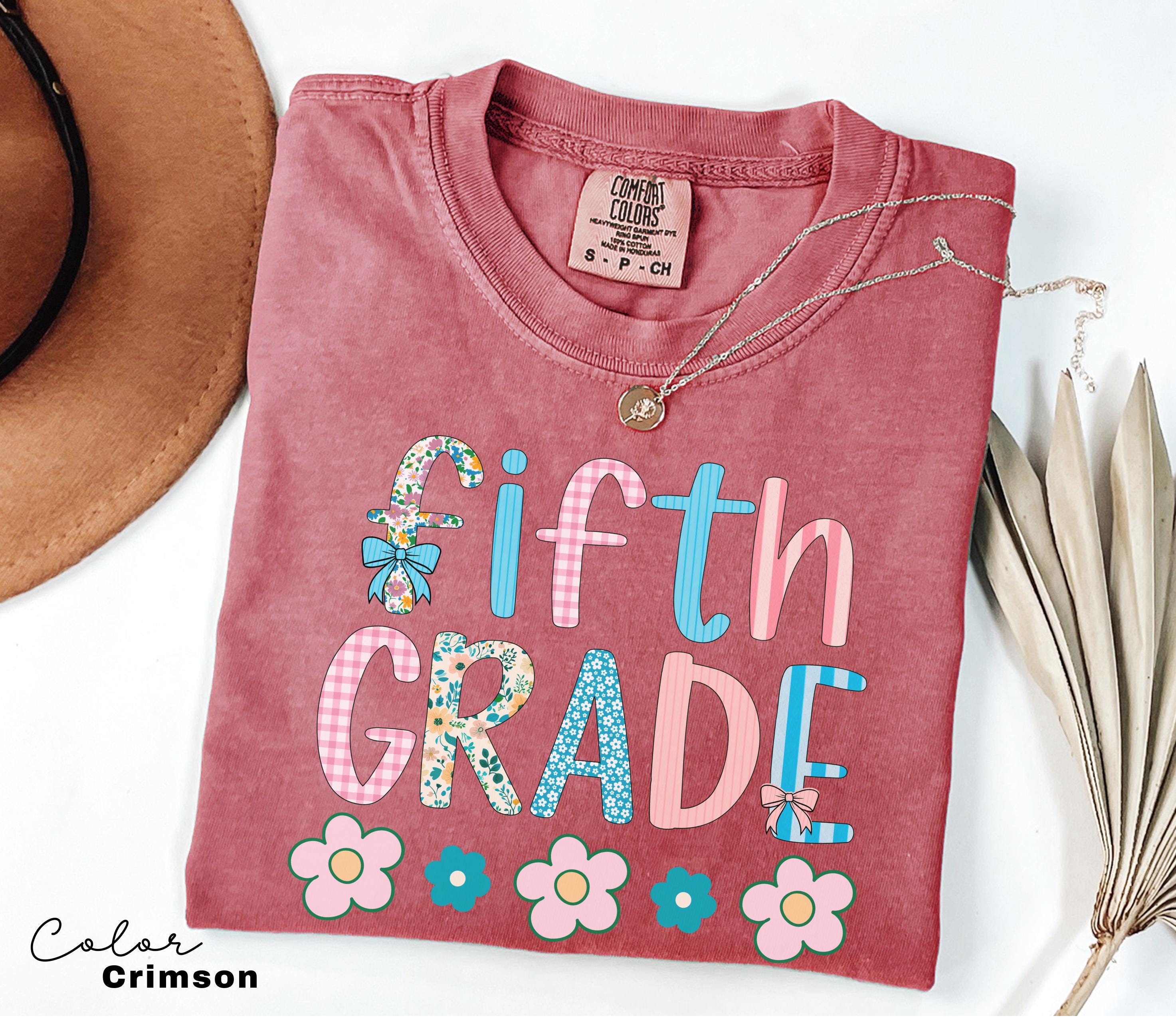 Fifth Grade Teacher T-shirt, Comfort Colors 5th Grade Teacher Shirt, Fifth Grade Teacher, 5th Grade Teacher Shirt, Back to School Shirt,