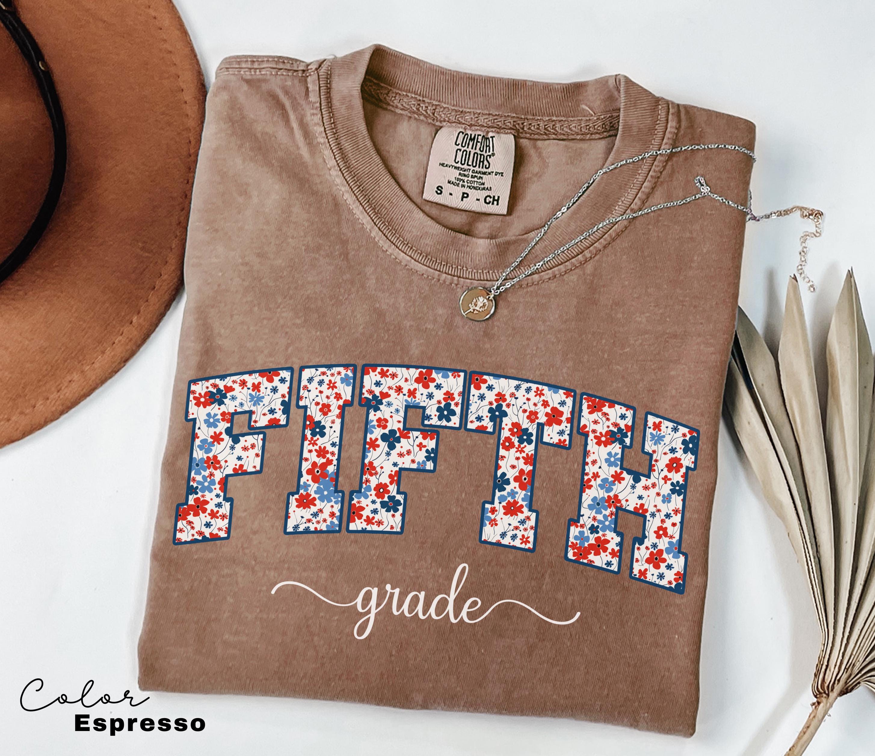 Fifth Grade Teacher T-shirt, Comfort Colors 5th Grade Teacher Shirt, Fifth Grade Teacher, 5th Grade Teacher Shirt, Back to School Shirt,