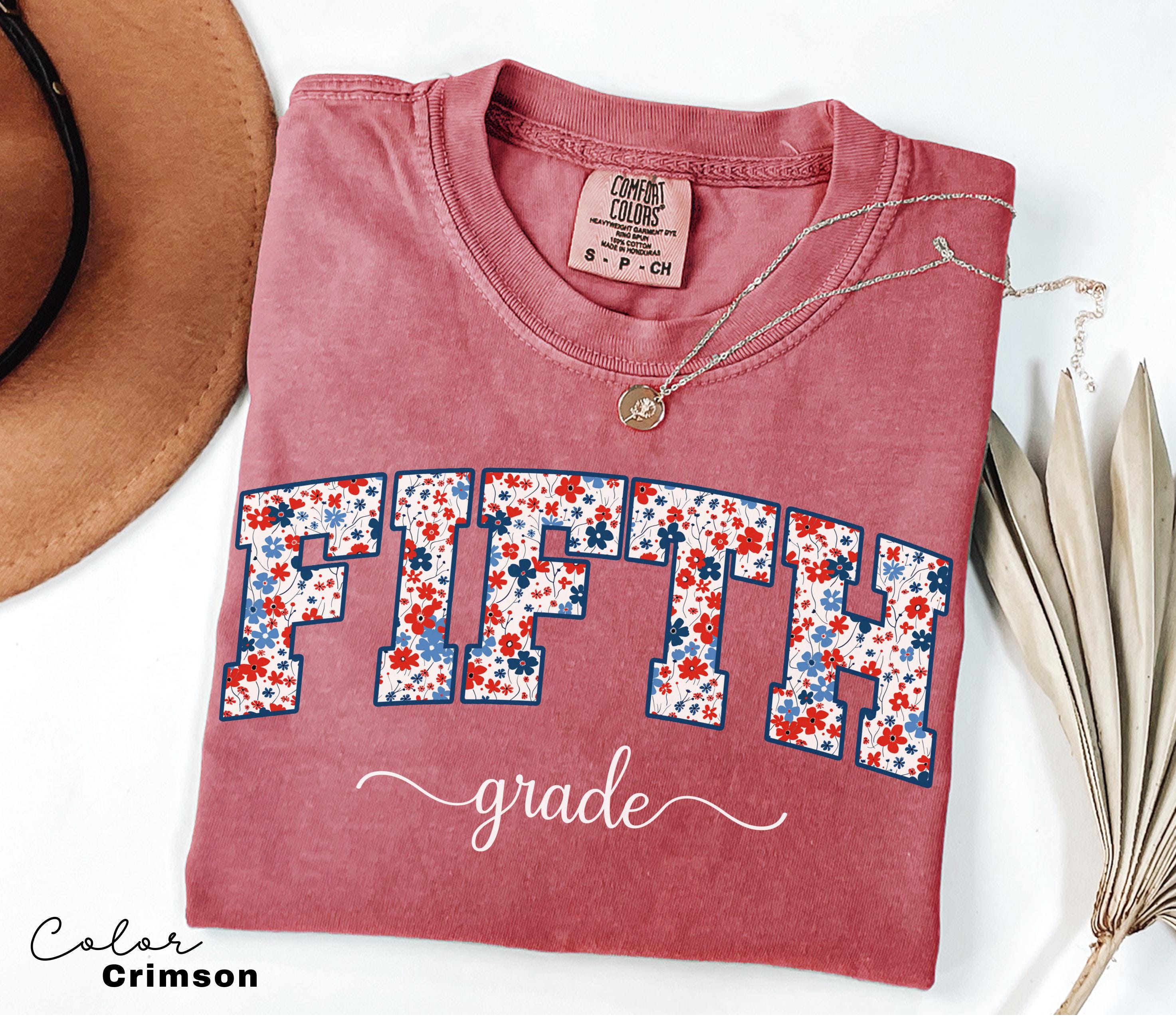 Fifth Grade Teacher T-shirt, Comfort Colors 5th Grade Teacher Shirt, Fifth Grade Teacher, 5th Grade Teacher Shirt, Back to School Shirt,