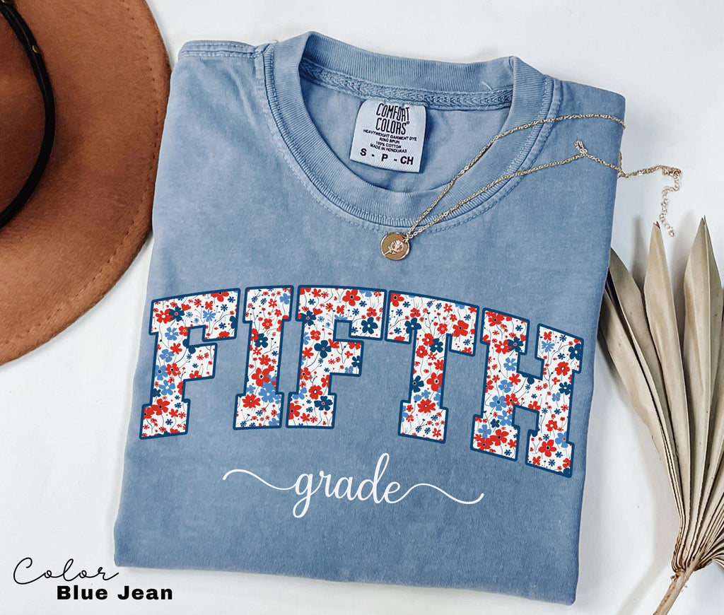 Fifth Grade Teacher T-shirt, Comfort Colors 5th Grade Teacher Shirt, Fifth Grade Teacher, 5th Grade Teacher Shirt, Back to School Shirt,