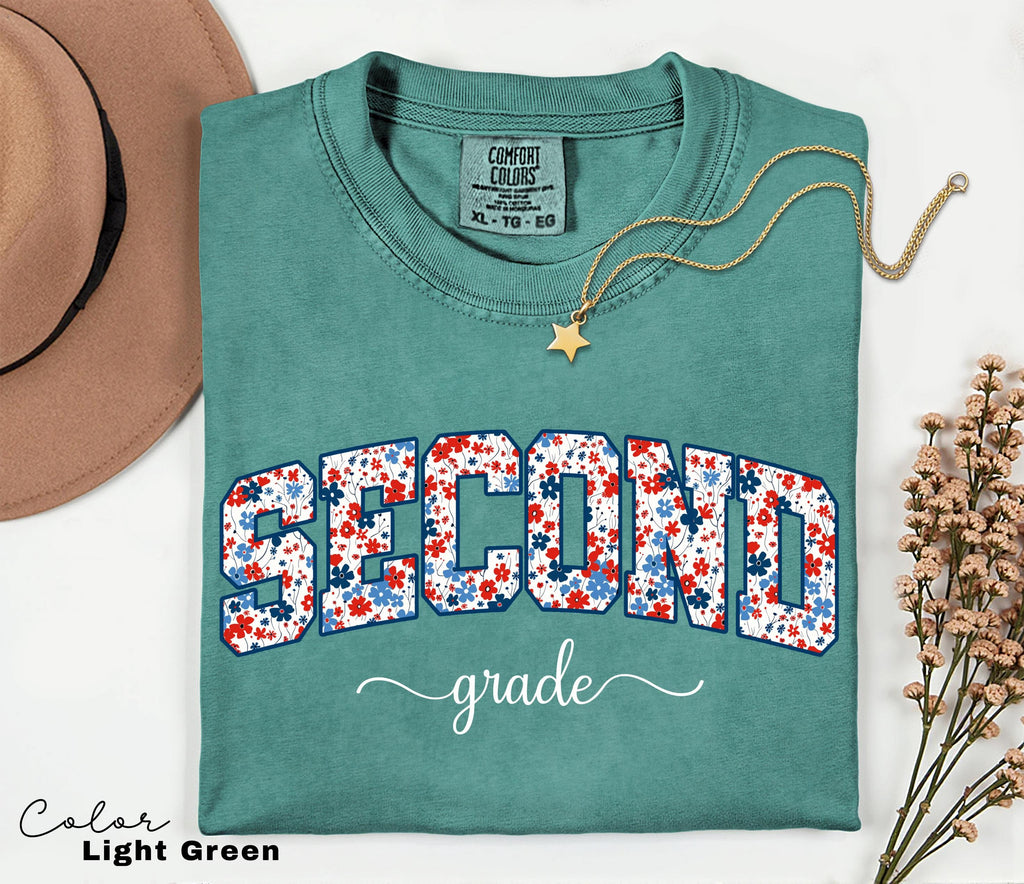 Comfort Colors Second Grade Teacher Shirt, Coquette Bow 2nd Grade Teacher Shirt, Second Grade Teacher Tshirt, Elementary Teacher Shirts