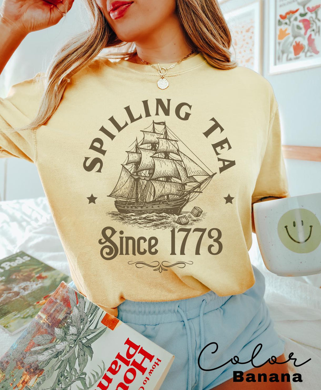 Spilling The Tea Since 1773 Shirt, 4th of July Shirt, Funny History Teacher Shirt, History Lover Shirt Gift, USA Patriotic Shirt,